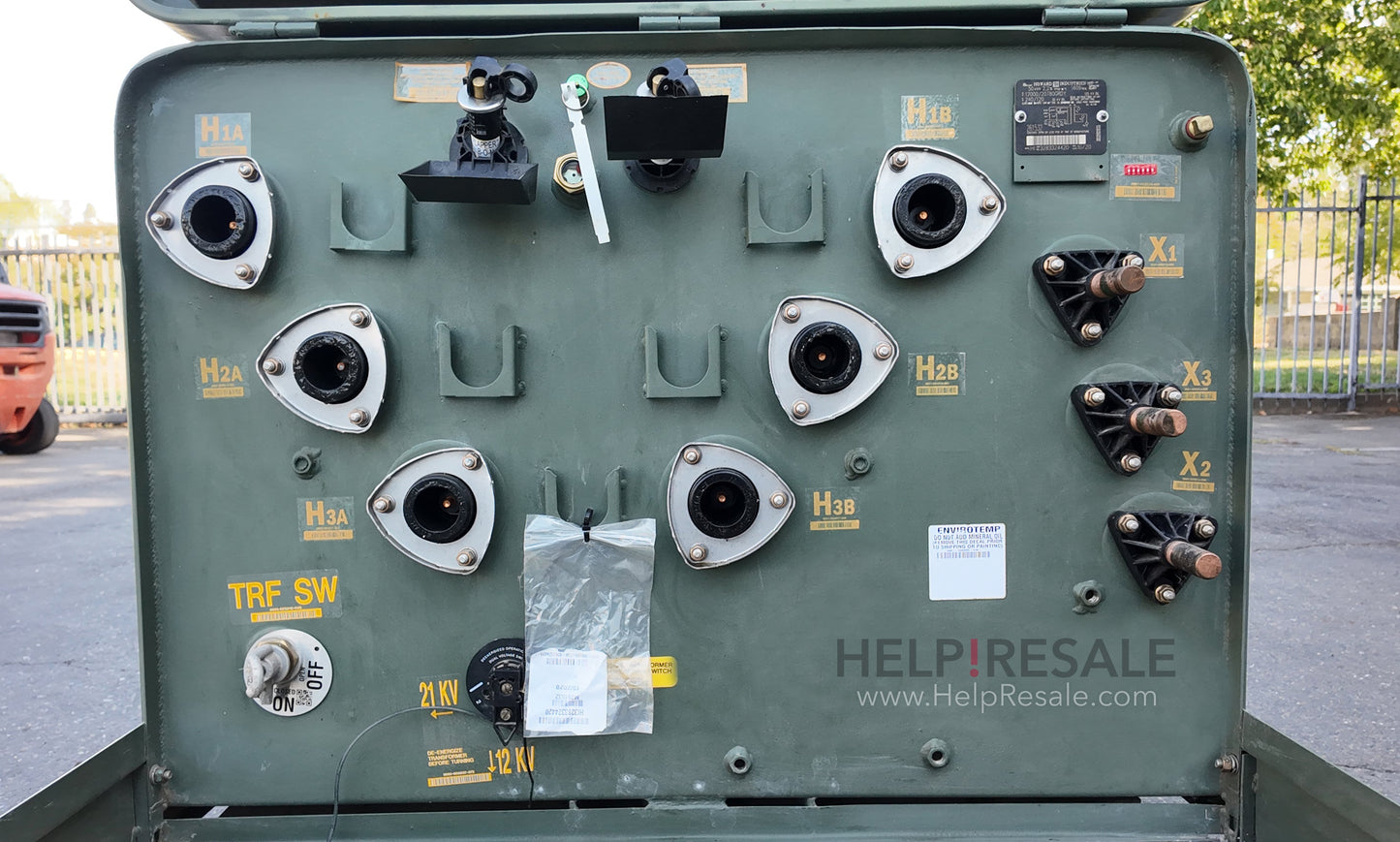 Howard Industries Single Phase Pad Mount Transformer 50 KVA HV 12000 to LV 240/120