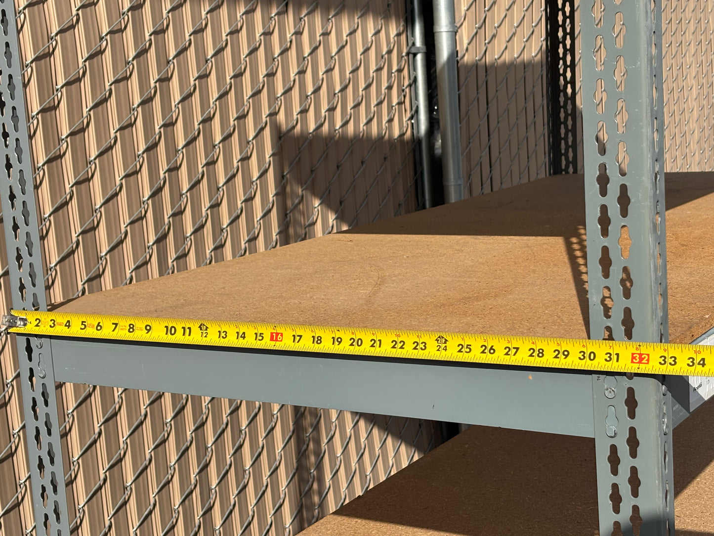 Boltless Shelving 4 Levels 32"W x 69"L x 90"H