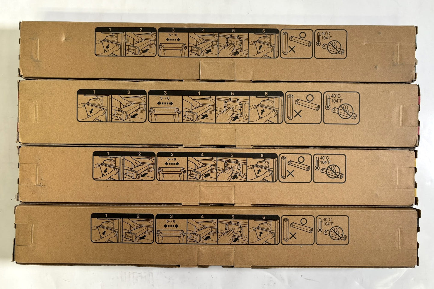 4 OEM Sharp For MX-2610N,MX-3110N,MX3610N,MX-3640N MX-36NT CMYK Toners