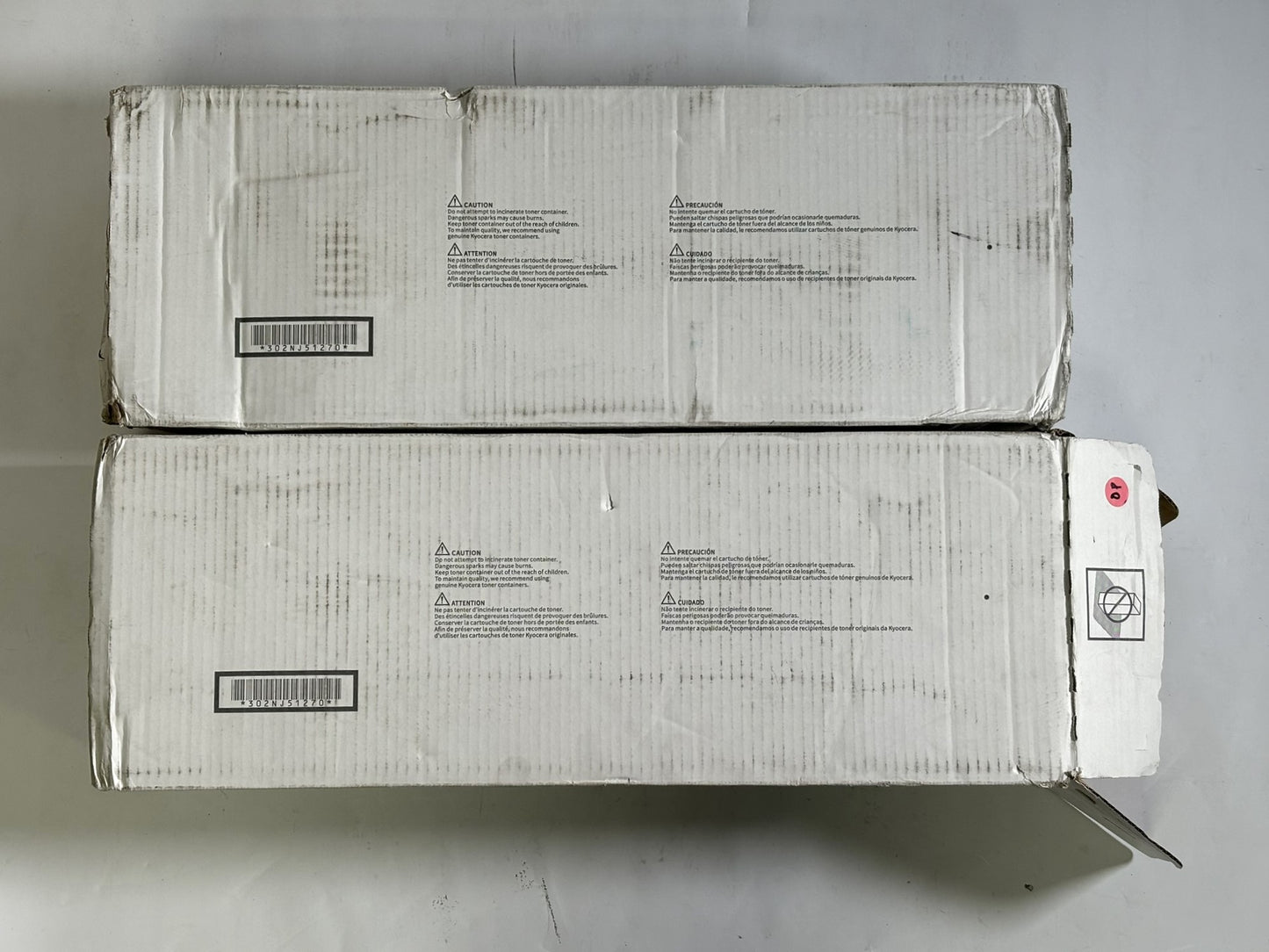 2 OEM Kyocera Copystar CS7002i, CS7003i,CS8002i,9003i Black Toners TK-6727 (1 Open)