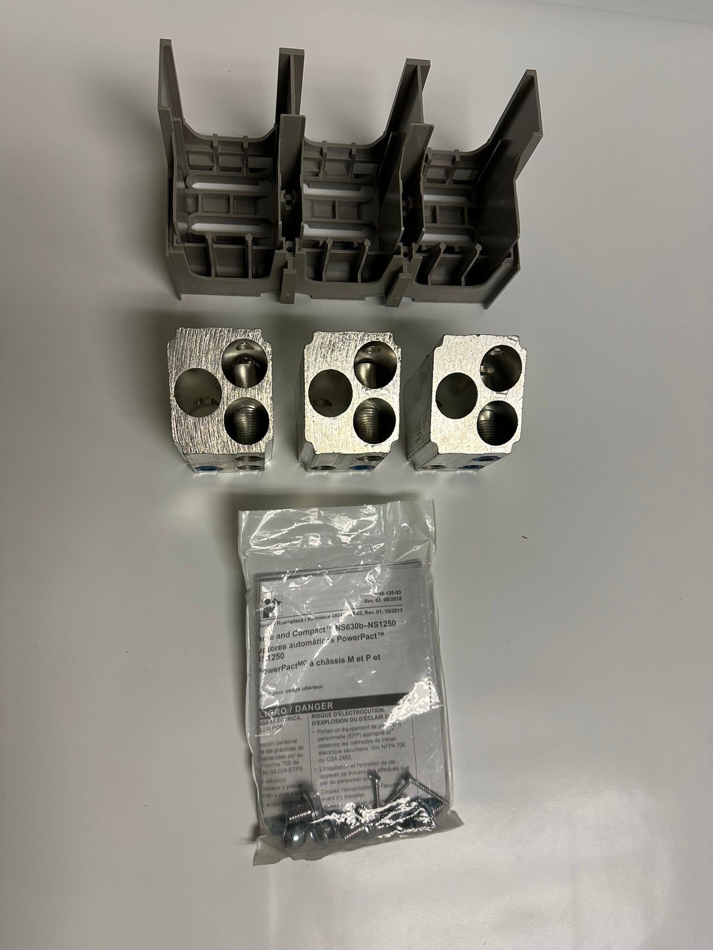 Square D (AL1200P7KU) Aluminum Conductor Aluminum Mechanical Lug Kit