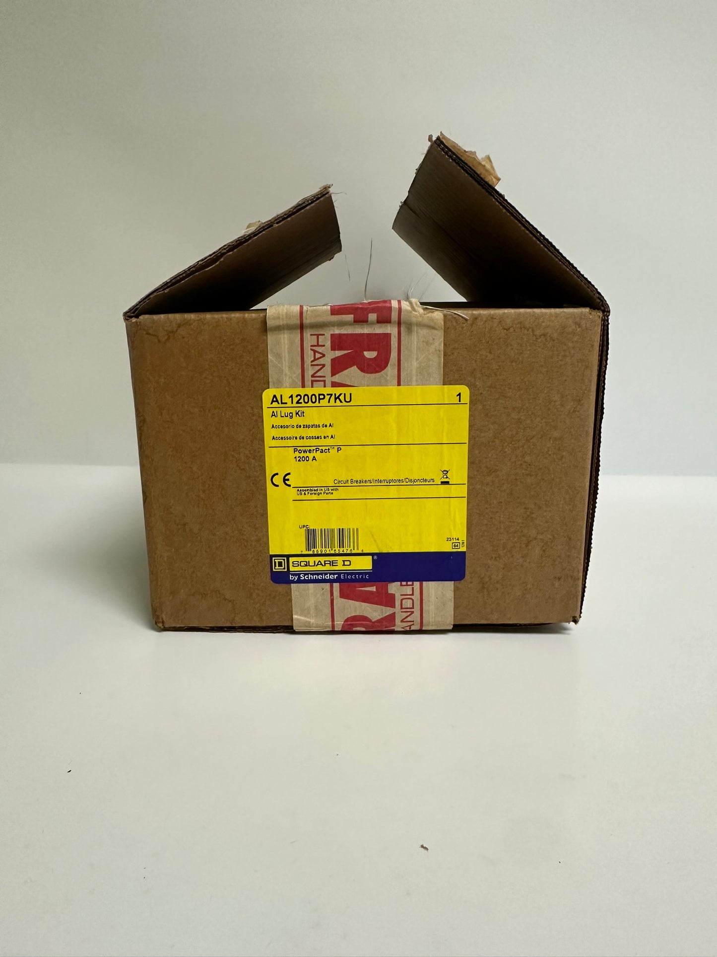 Square D (AL1200P7KU) Aluminum Conductor Aluminum Mechanical Lug Kit