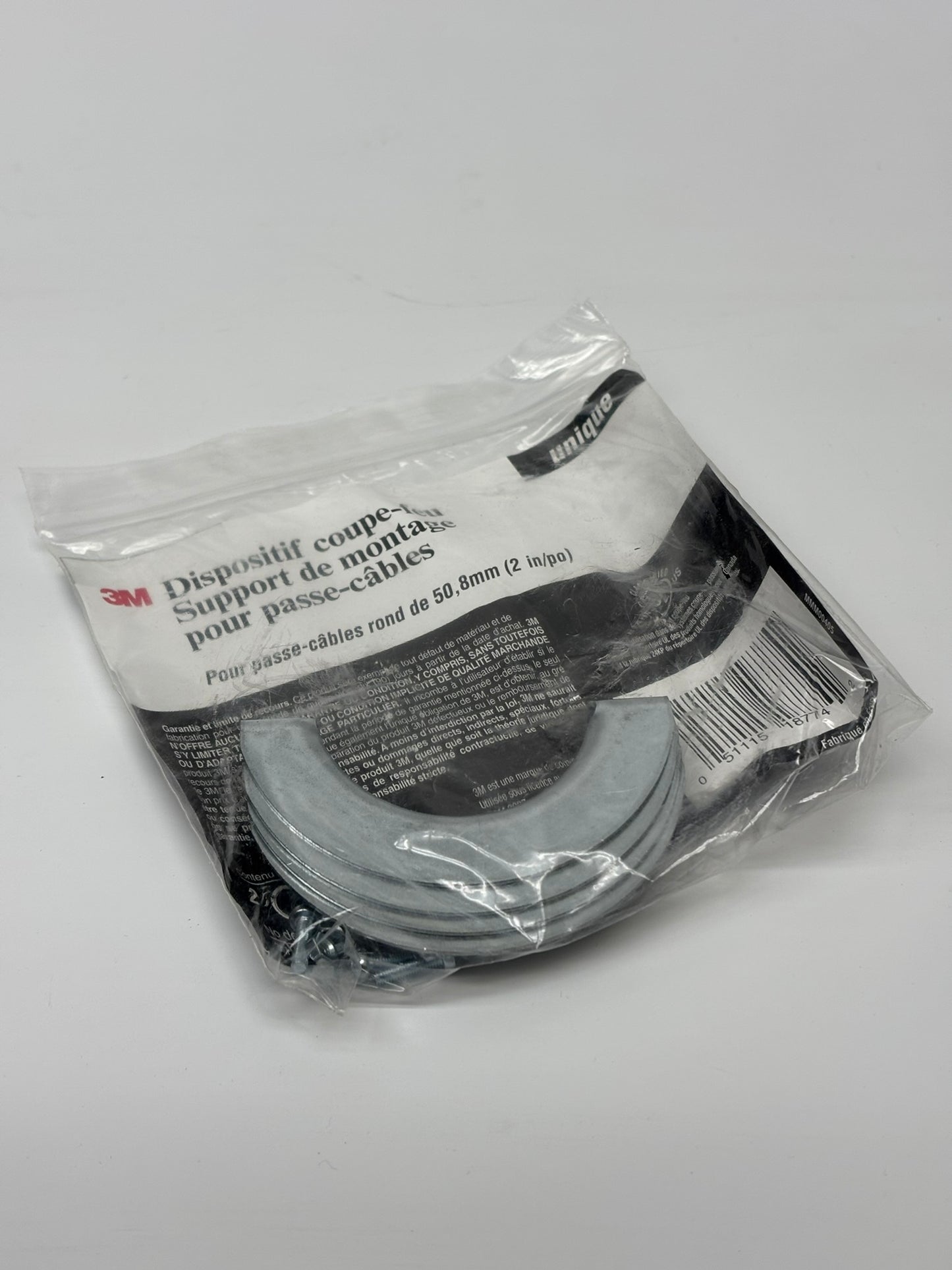 Lot of 5 PK 3M (98-0400-5540-6) Fire Barrier Pass-Through Mounting Brackets