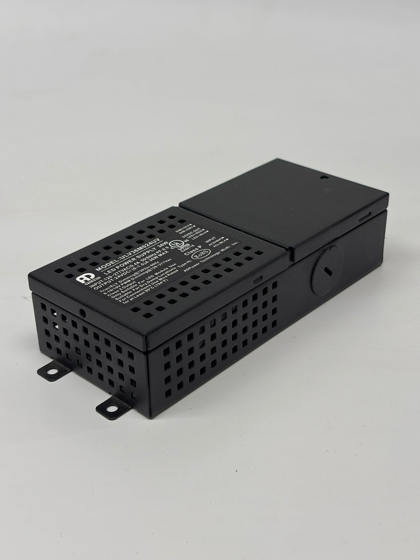 AD (ULV36M024UV) LED Power Supply, Class 2, Indoor/Damp Location