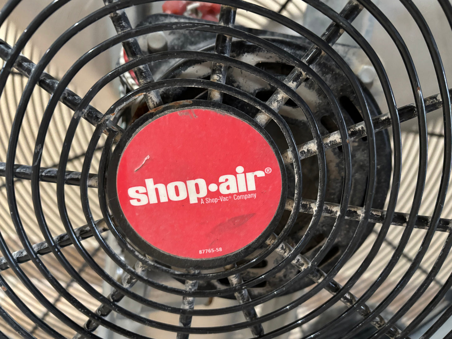 SHOP AIR 3613D-12BH-GWH 36in Ventilator 120V- 60Hz 6A