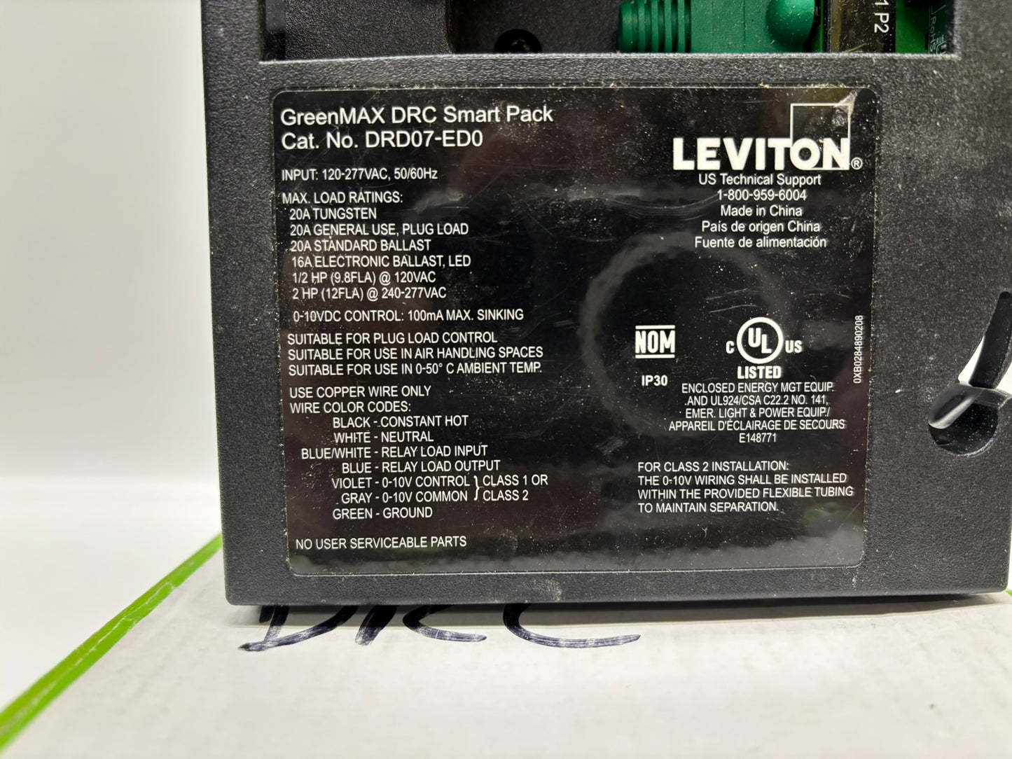 Leviton GreenMAX® DRC DRD07-ED0, Smart Pack, LED Controller