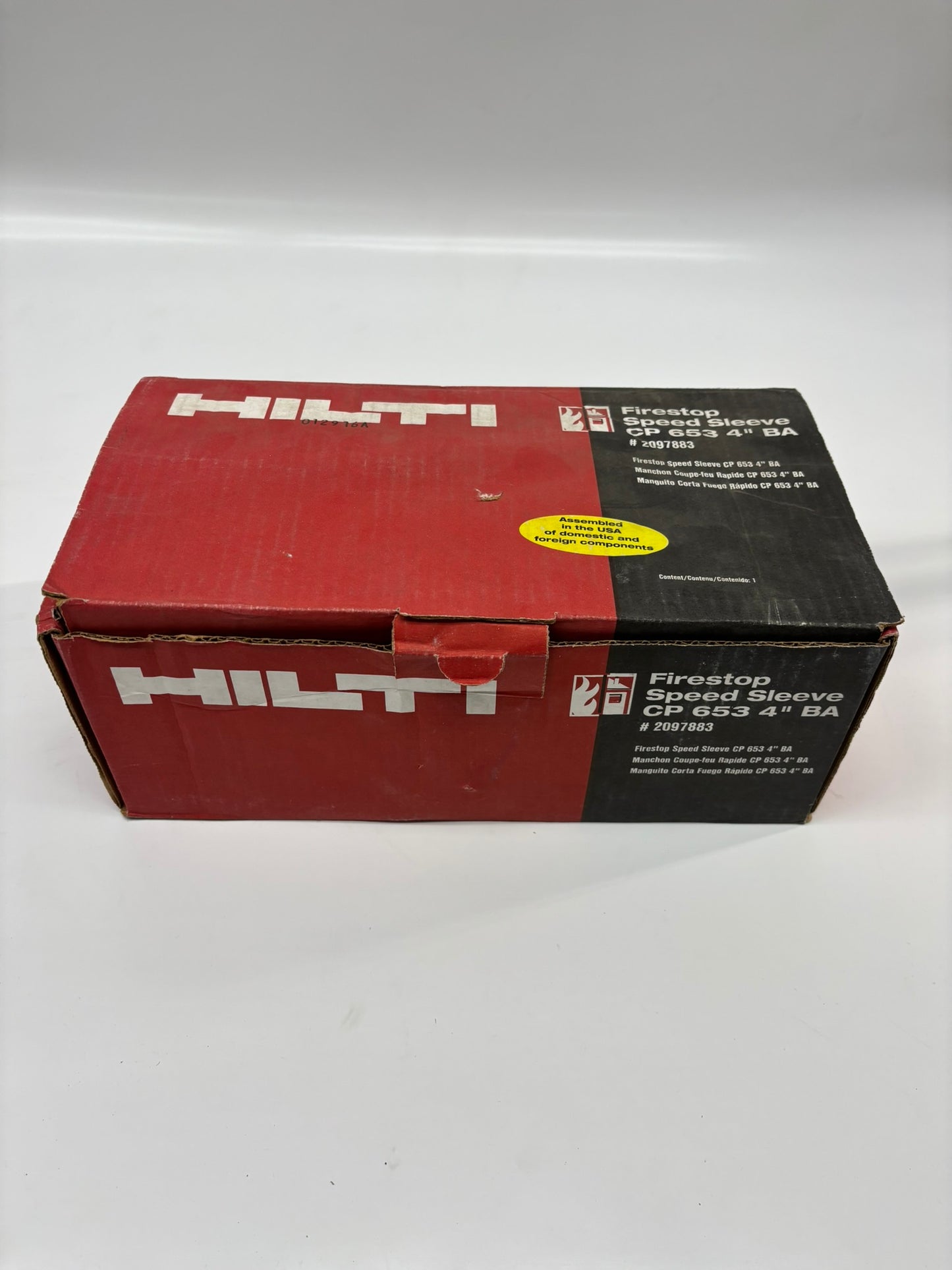 Hilti (CP 653) 4" BA Firestop Speed Sleeve