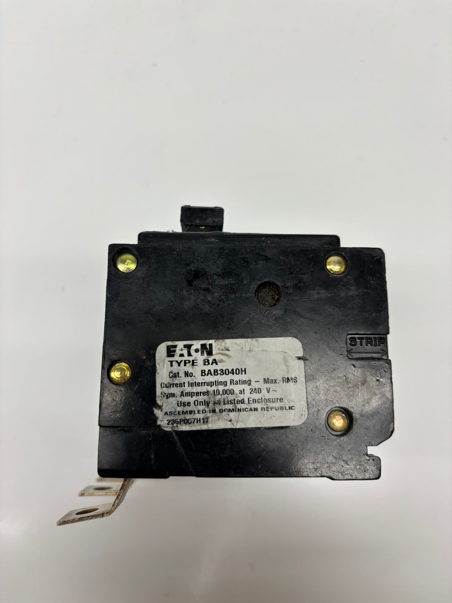 BAB3040H - Eaton BAB Thermal Magnetic Circuit Breaker