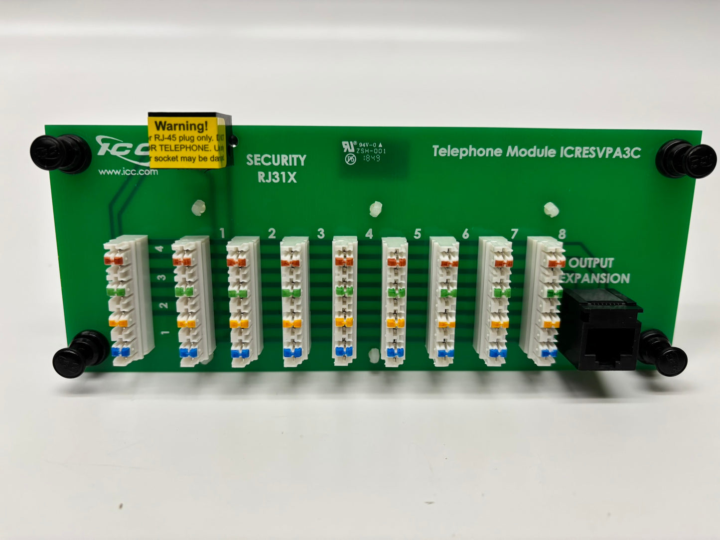ICC Deluxe Series Video Module (ICRESAV62L) | (ICRESDPB3C) | (ICRESVPA3C)