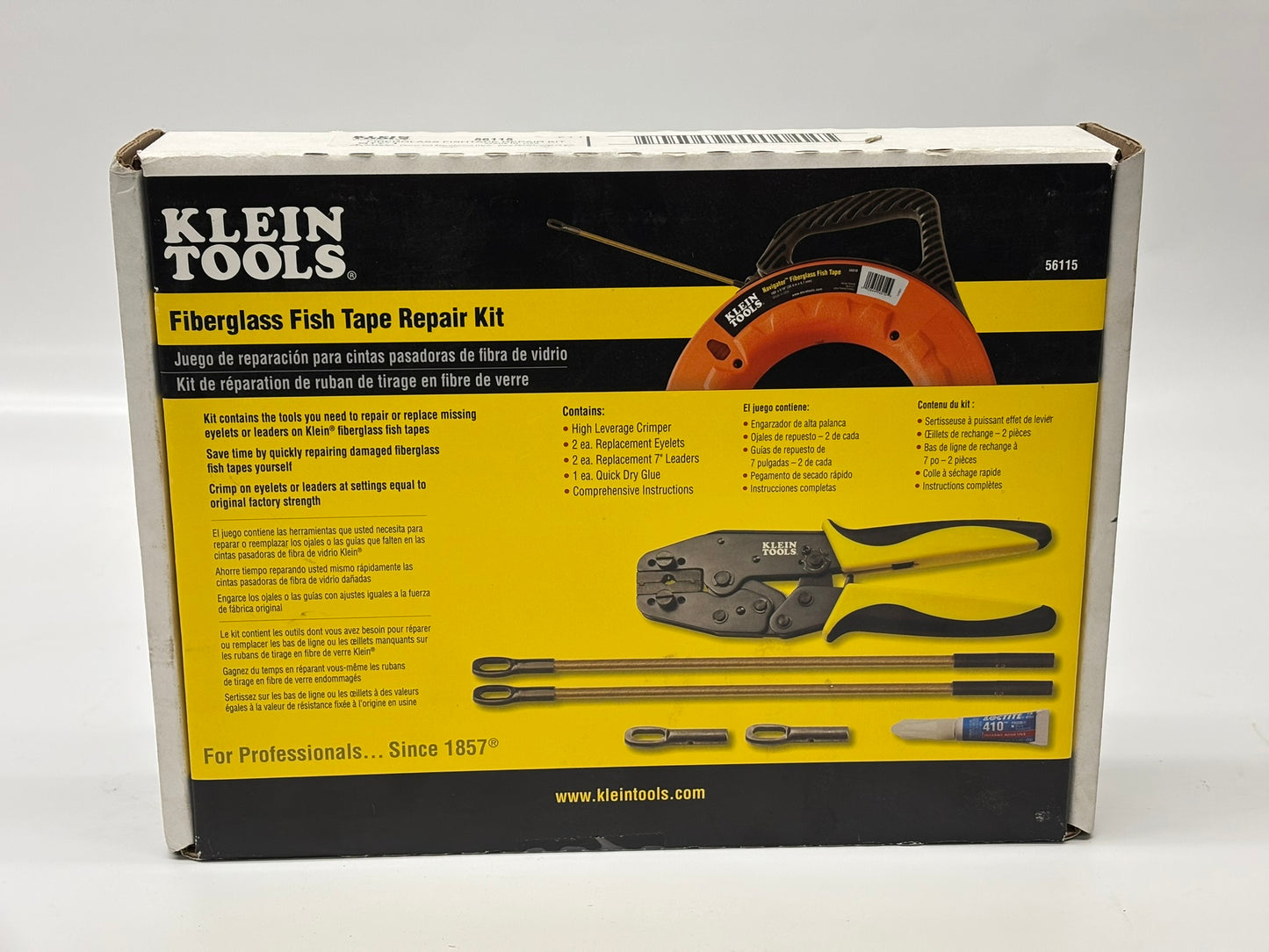 Klein Tools Fiberglass Fish Tape Repair Kit (56115)