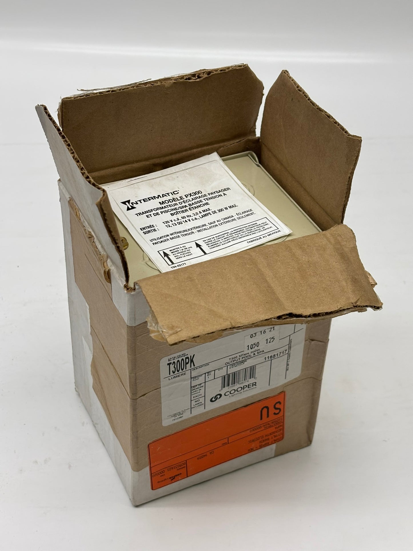 Intermatic (PX300) 300W Pool Light Transformer with Circuit Protection