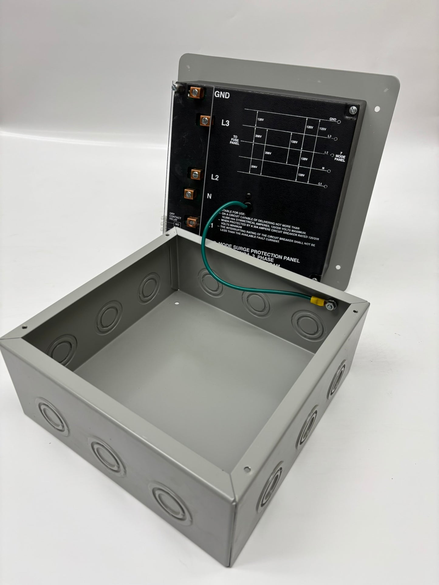 Leviton (47120-7) Surge Protector, 120/208V, 7-Mode, LED Diagnostics