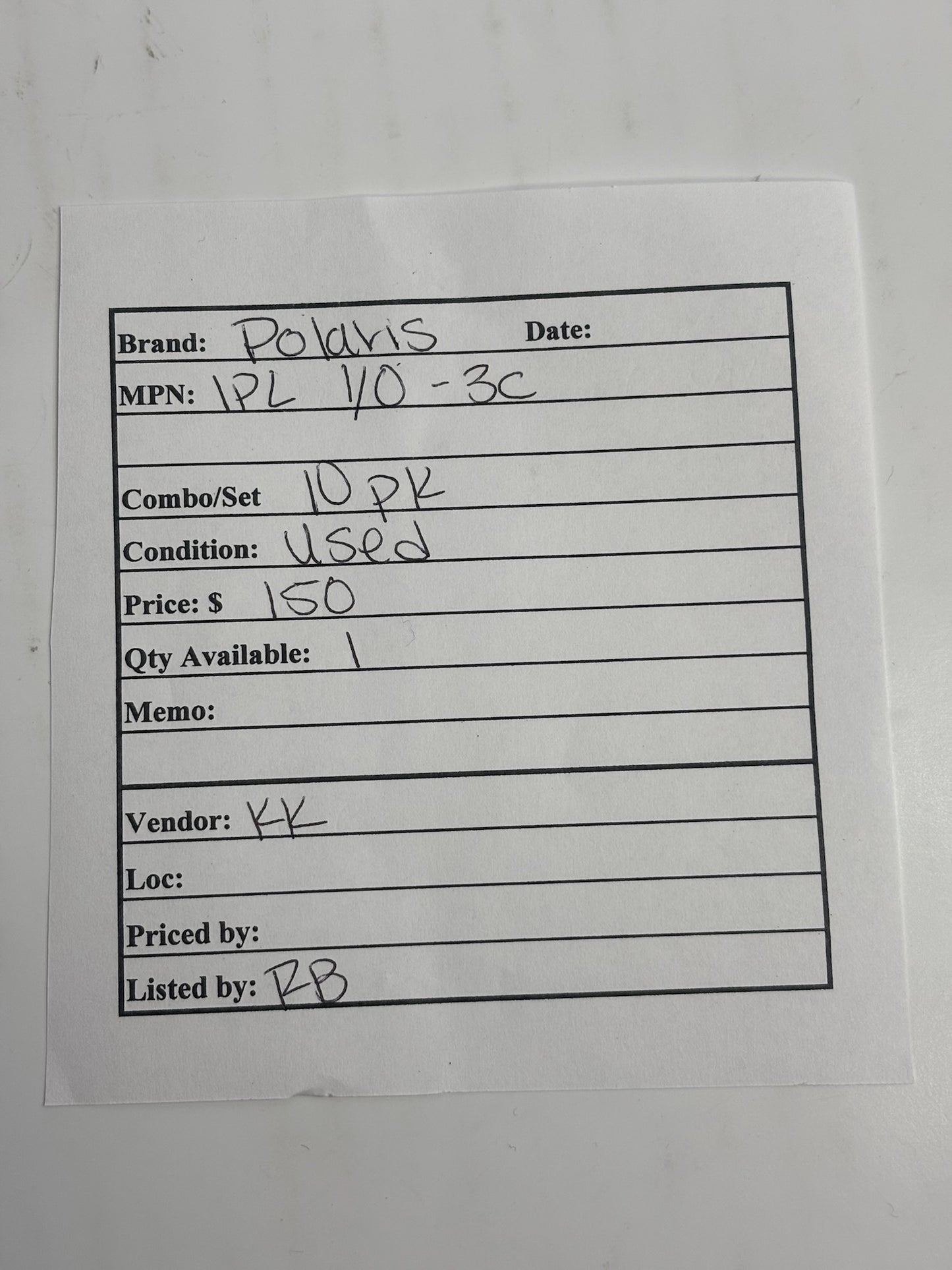 10 PK Polaris (IPL1/0-3C) Insulated Multitap Connector: Clear 3 Ports For 14 AWG – 1/0 AWG