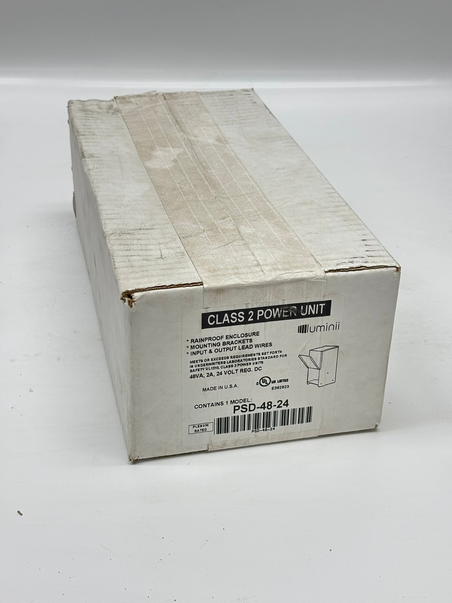 Luminii (PSD-48-24) Weatherproof Dimming LED Power Supply, 48VA, 24VDC, 2A