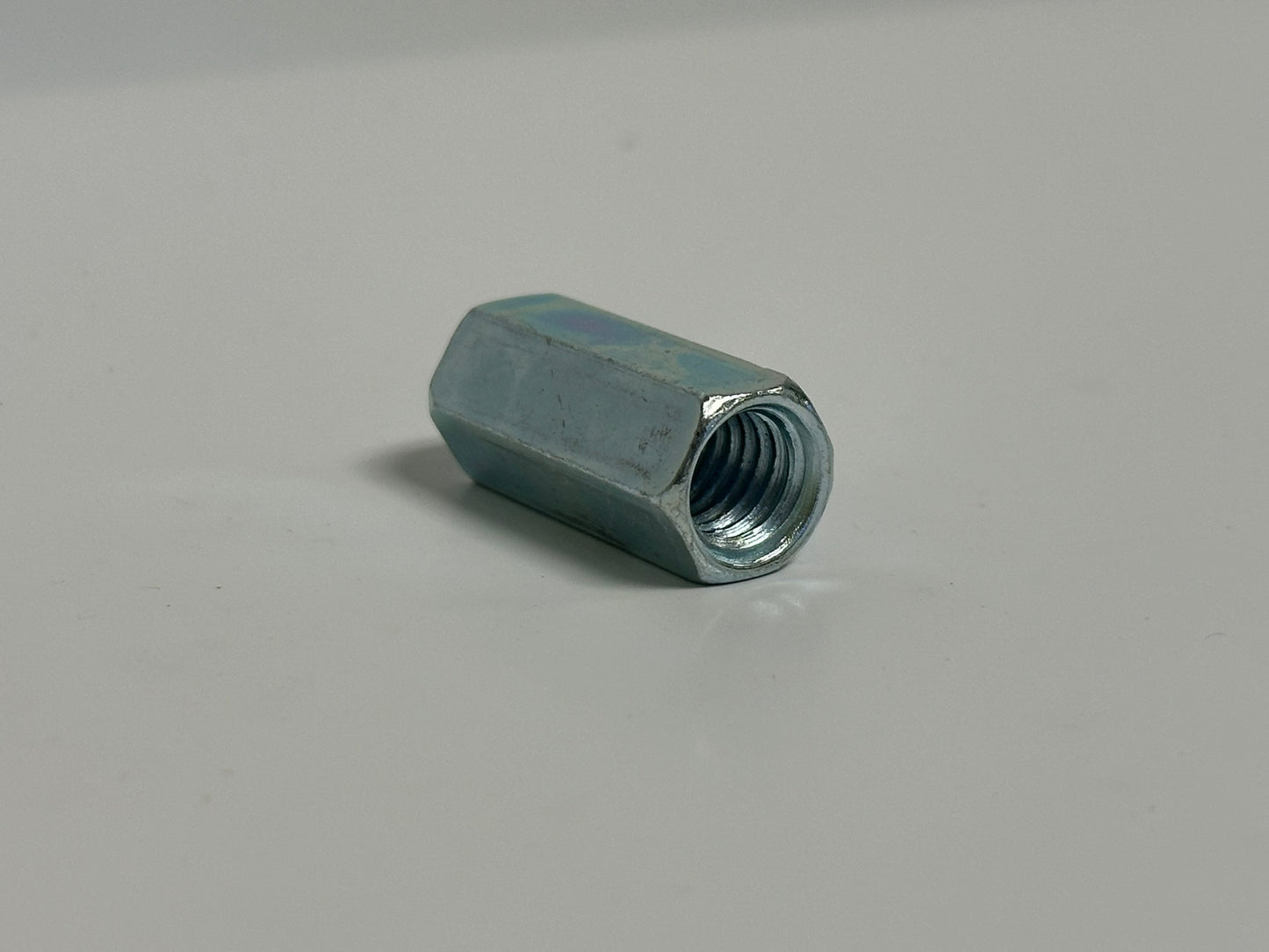 100 PK Dottie (RC2) 3/8-16 X 1-1/8 Rod Couplings Zinc Plated, Steel