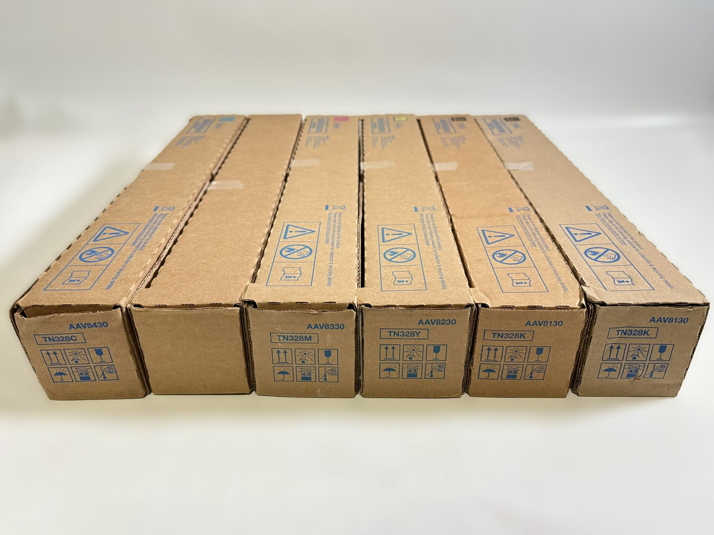 6 OEM Konica Minolta Bizhub C250i,C300i,C360i TN328C,LM,M,Y,K,K Toners