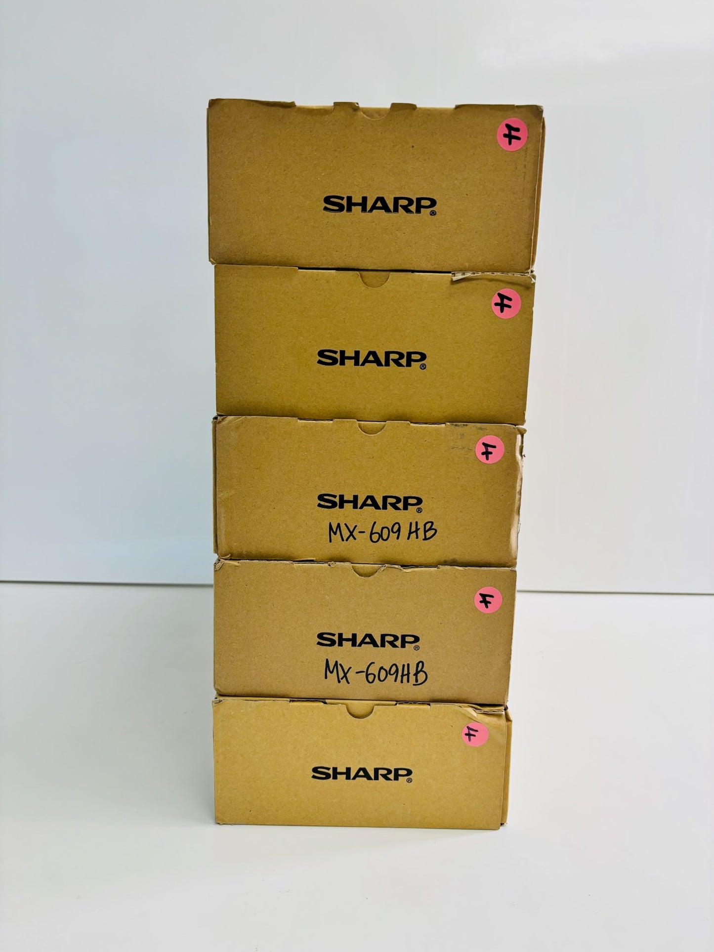 5 New Genuine Sharp MX-M5050,M6050,M6070 Waste Toner Container MX-609HB