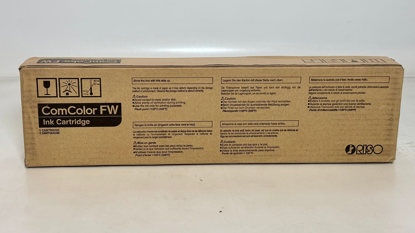 OEM Riso ComColor FW5000 FW5230 FW5231 Yellow Ink S-7253UA, S7253UA (Prod. Date:2019)