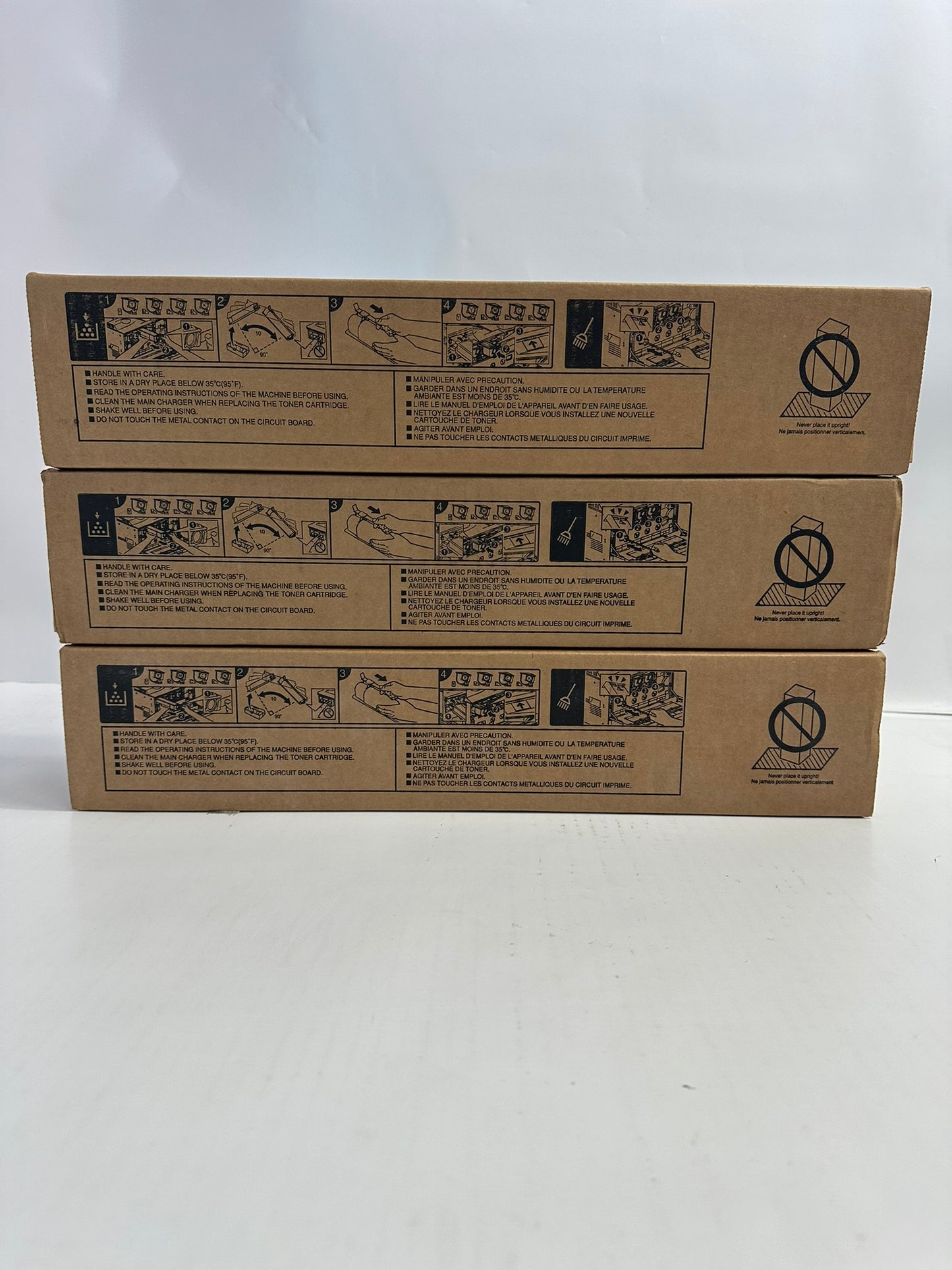 3 New Genuine Toshiba E Studio 2515AC,3015AC CMY Toners T-FC415U (No Black)