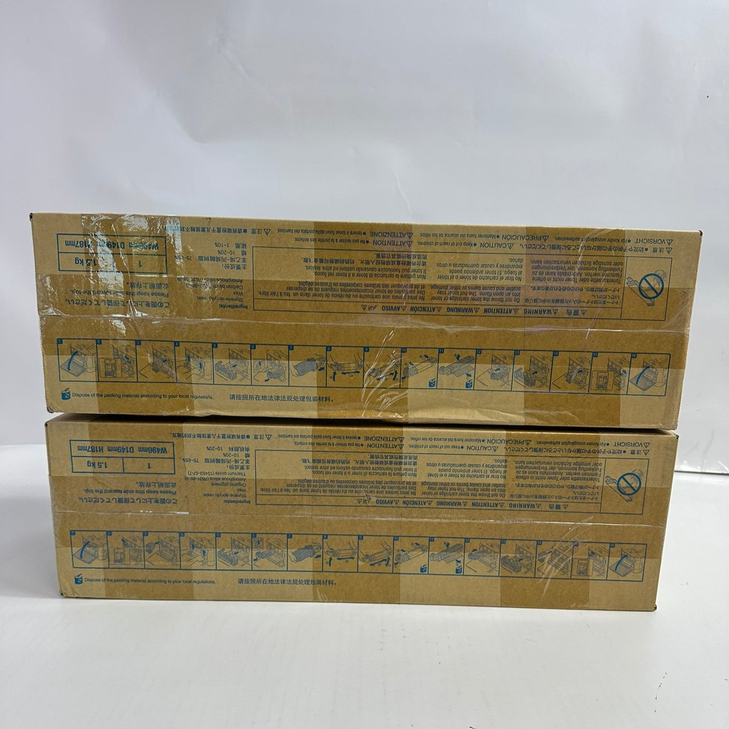 2 Genuine Konica Bizhub C3110,C3100P Yellow and Black Imaging Unit IUP23Y,IUP23K