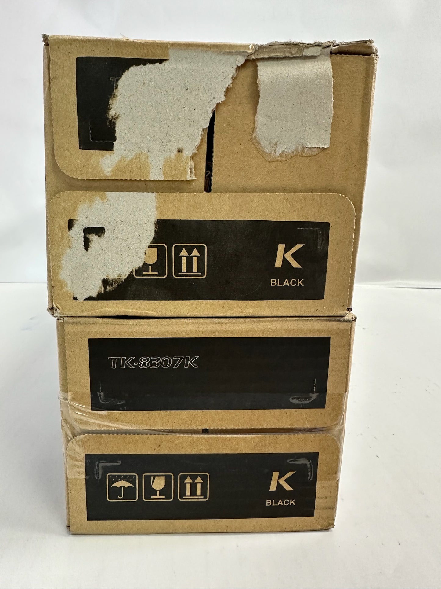 2 New OEM Kyocera TASKalfa 3050ci,3051ci Black Toners TK-8307K 1T02LK0US1001