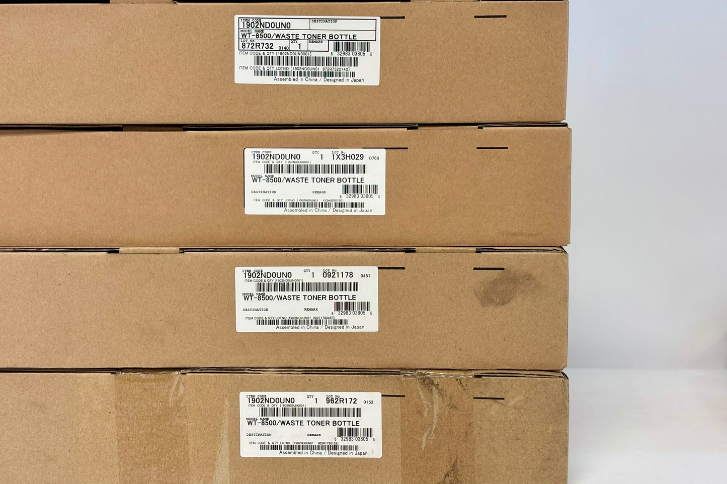 4 OEM Kyocera CS2553ci,CS4002i,CS5002i,CS6002i Waste Toner Container WT-8500