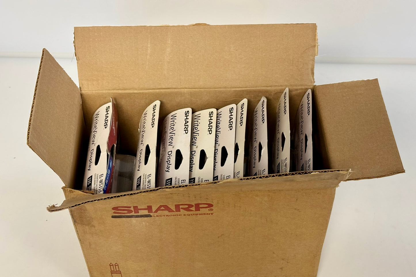 10 New Sharp EL-W535B Scientific Calculator 297 Functions (Battery Included)