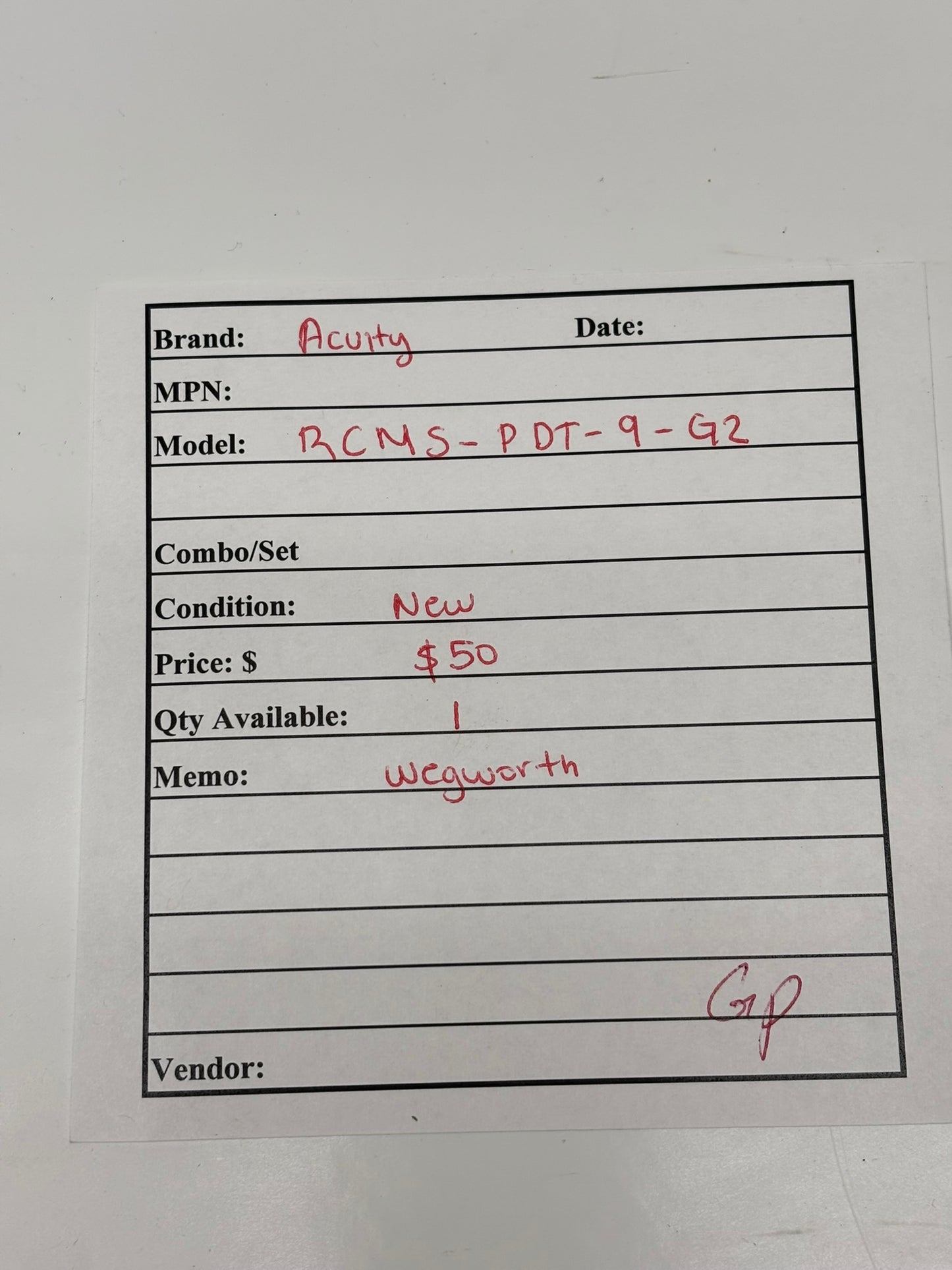 Acuity Controls RCMS-PDT-9-G2 nLight AIR Occupancy & Daylight Sensor, Passive Dual Technology, Small Motion / Standard Range 360° Lens