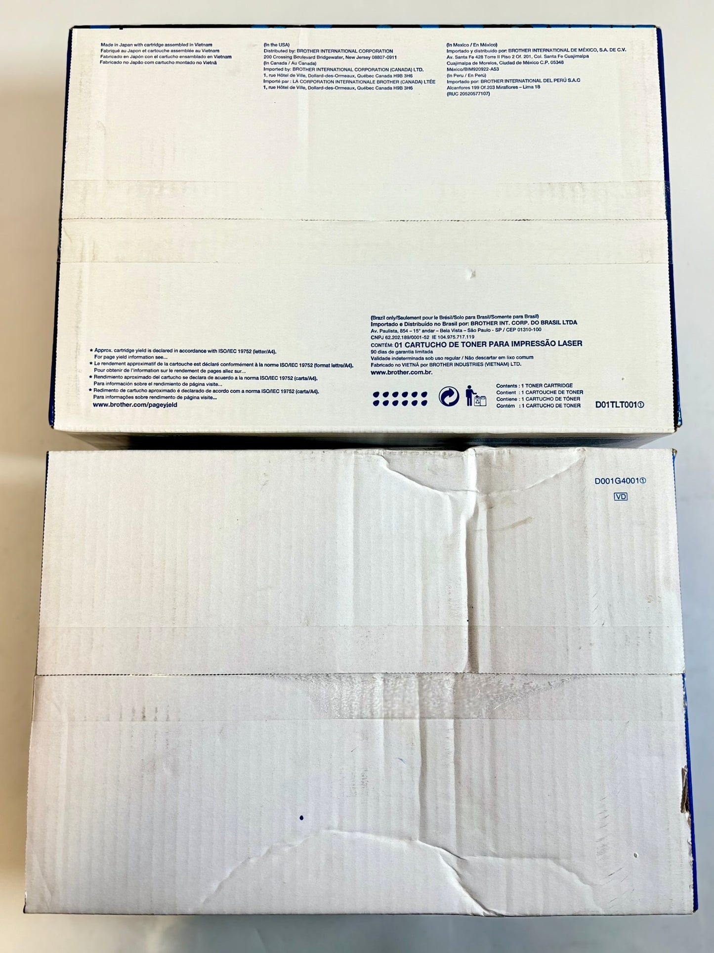 2 New OEM Brother DCP-L5500,HL-L6300,HL-L6900 Black Toners TN-820 (TN820)