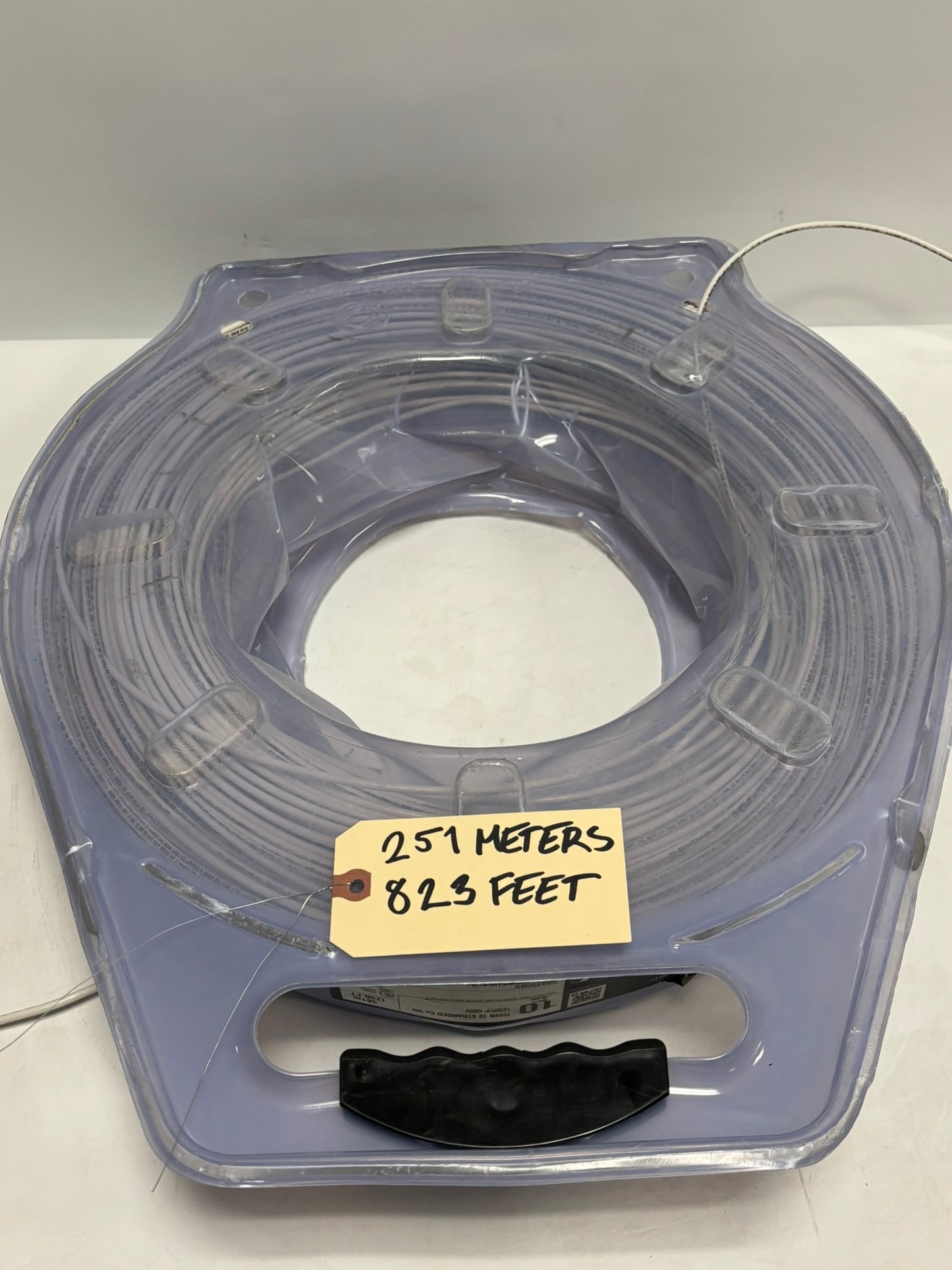 58025505 SouthWire CoilPAK 823Ft 251m Stranded 10 White THHN 600V Same Day Shipping