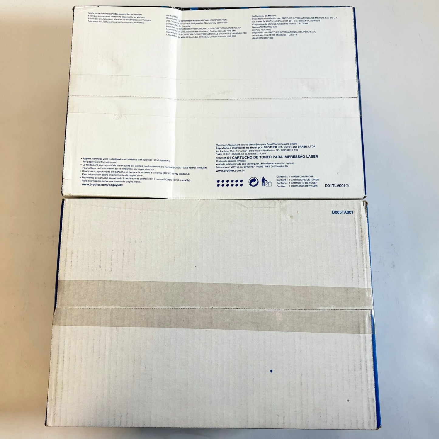 2 OEM Brother DCP-L5500DN,HL-L6400DW,MFC-L6900DW Black Toners TN-850(TN850)