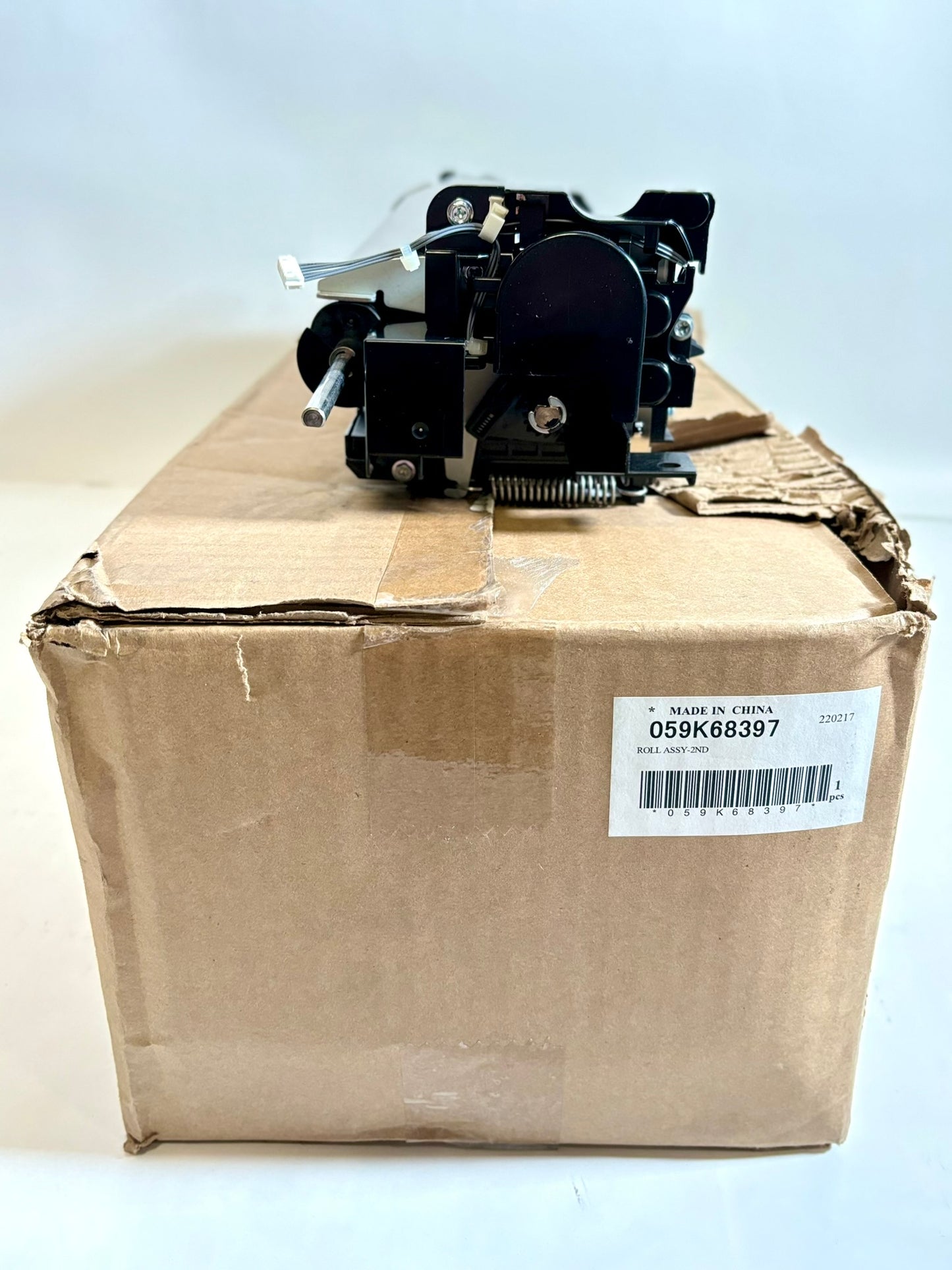 Open OEM Xerox Color 560, 2nd BTR Transfer Roller Assembly 059K68397 (059K68395)