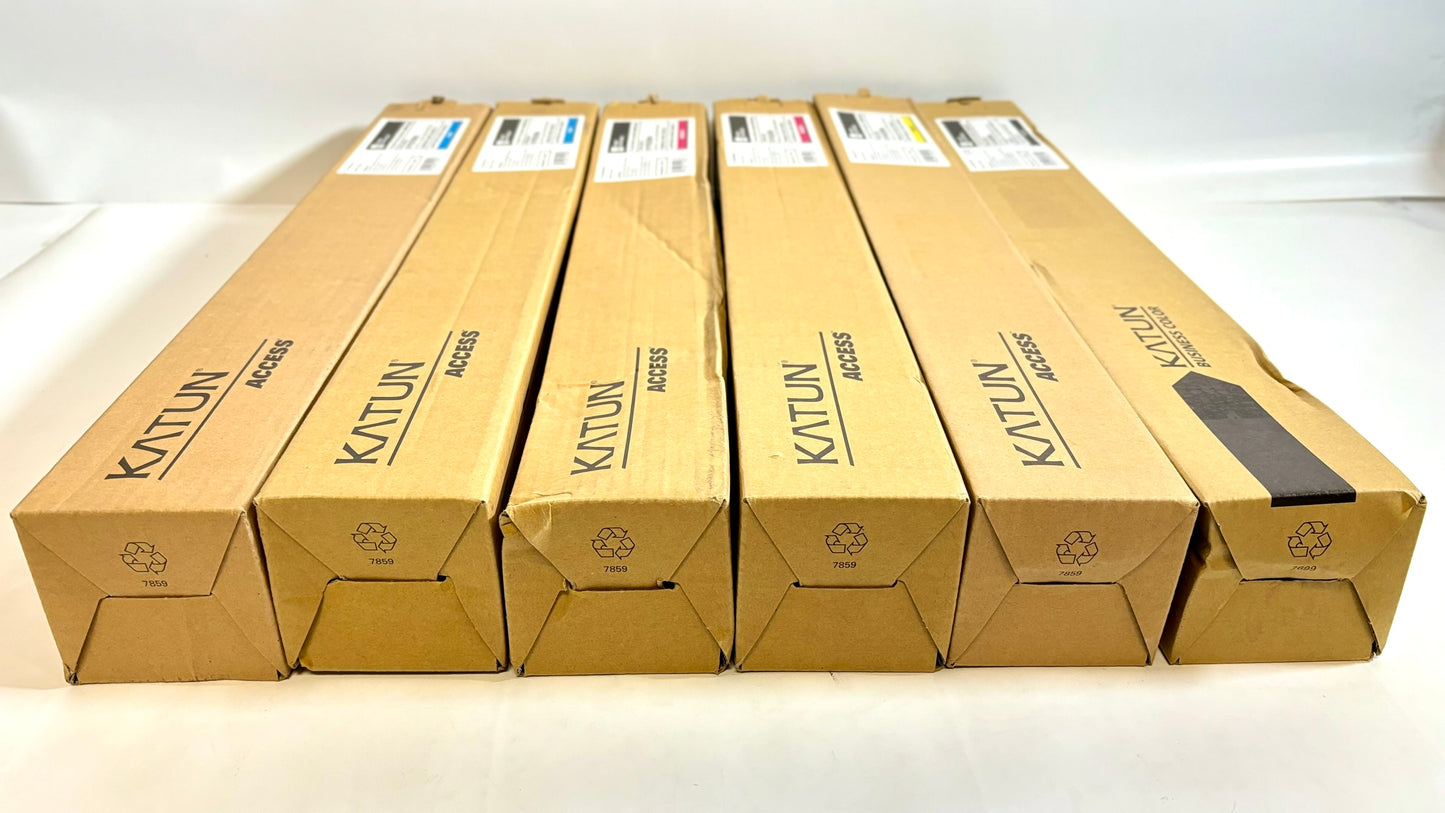 6 Compatible Kyocera TASKalfa 5052ci,5053ci,6052ci CCMMYK Toners TK-8517/TK-8519
