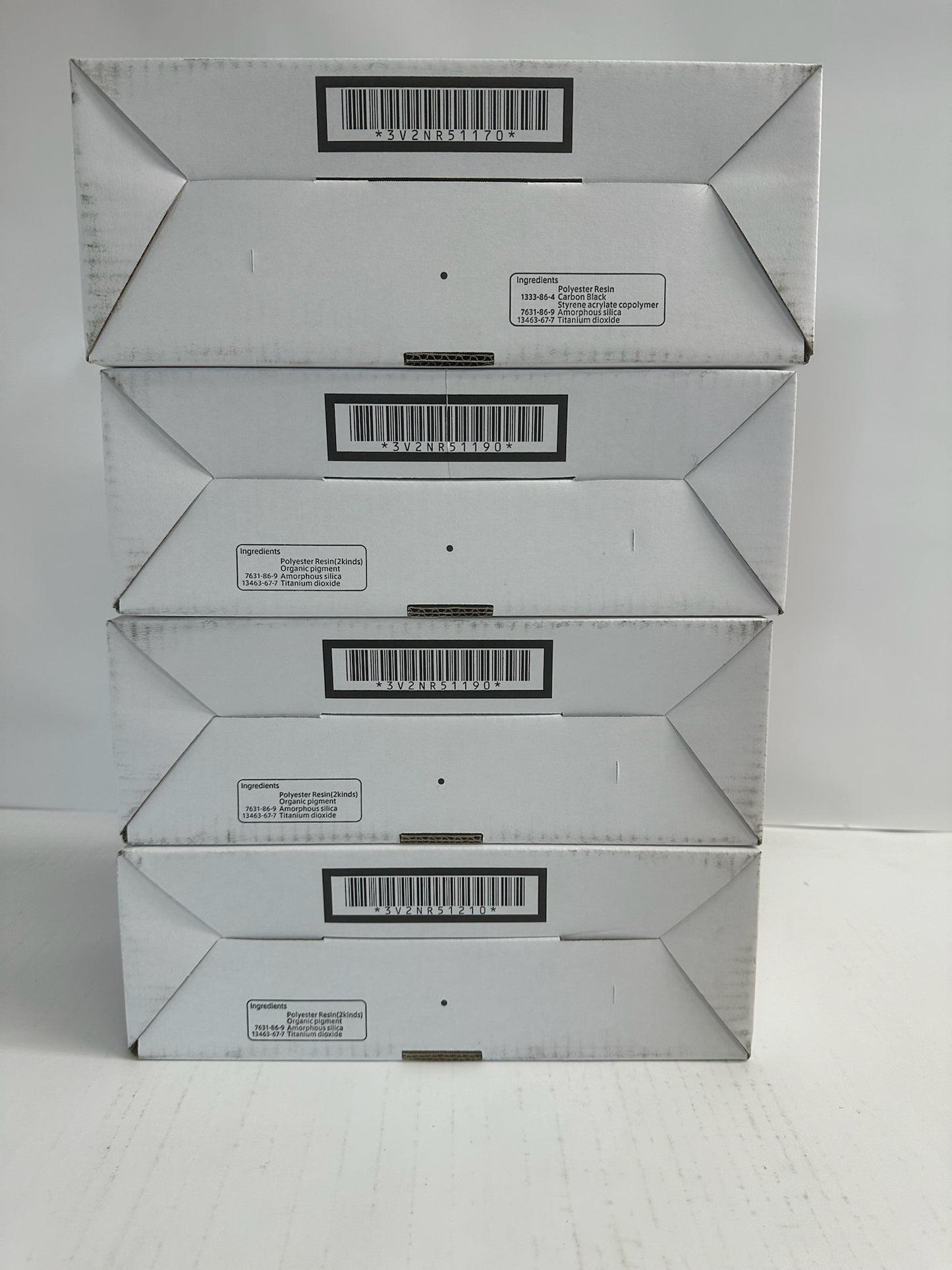 4 New Genuine Kyocera ECOSYS M6030cdn,M6530cdn,P6130cdn MYYK TK-5142 Toners