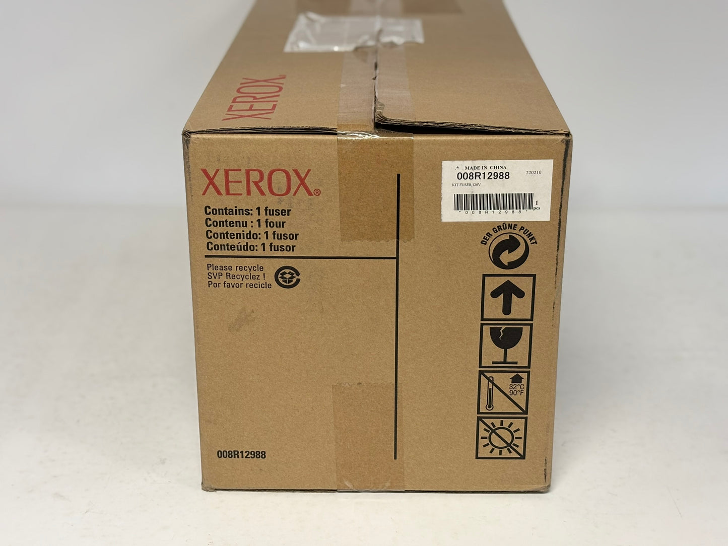 Partially Open OEM Xerox DC240,250,252,WC7655,7665 Fuser Assembly 008R12988