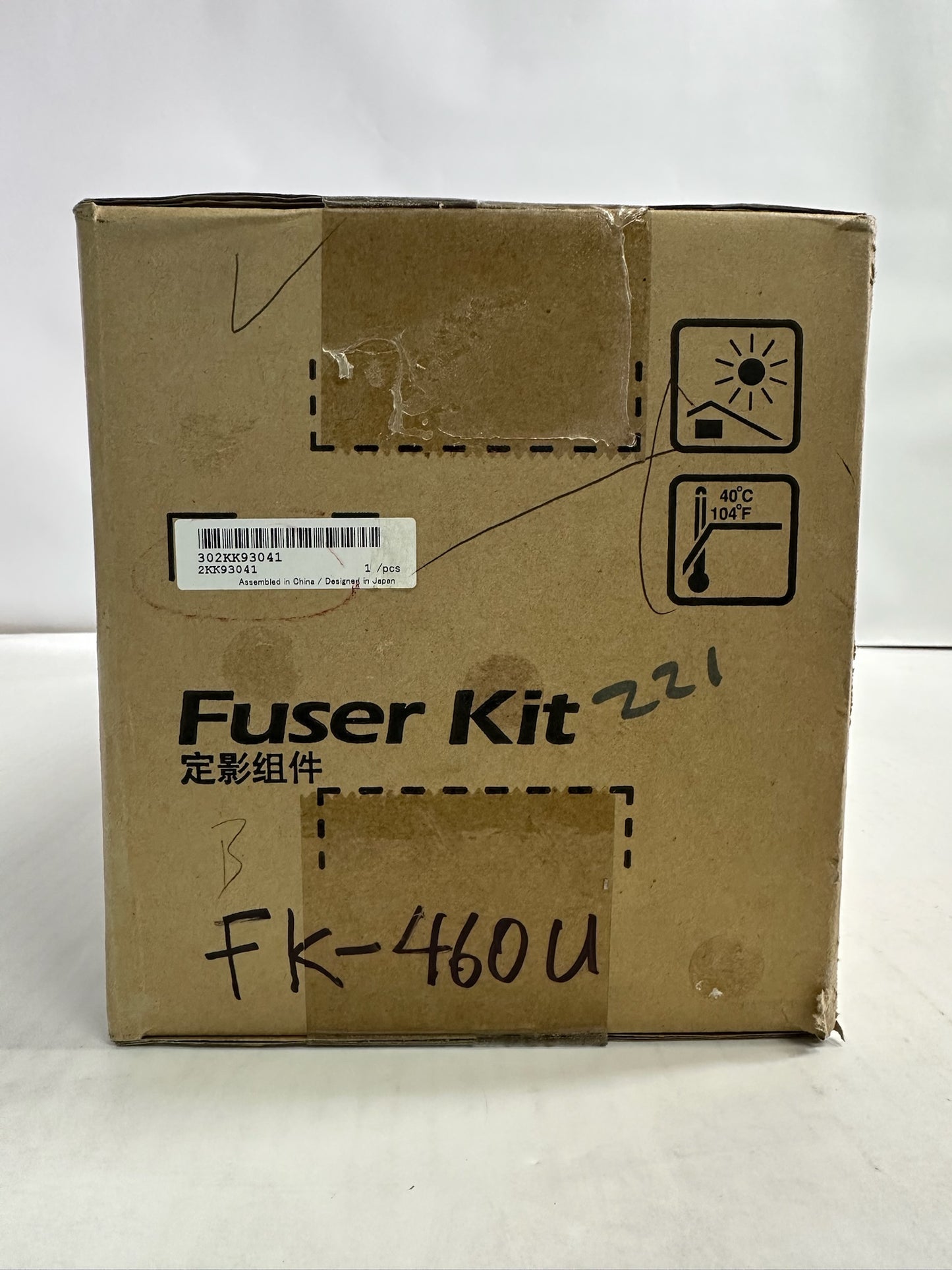 New Genuine Kyocera TASKalfa 181,220,221 Fuser Unit FK-460U 302KK93041