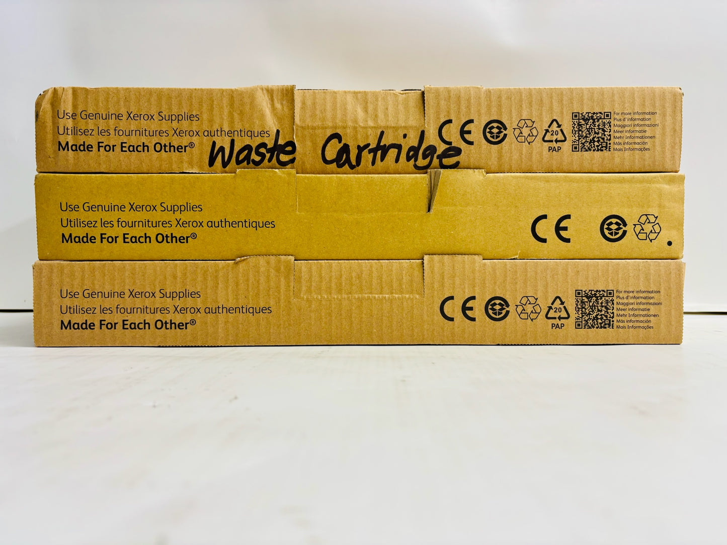 3 New Genuine Xerox VersaLink C500,C600,C605 Waste Toner Cartridges 108R01416
