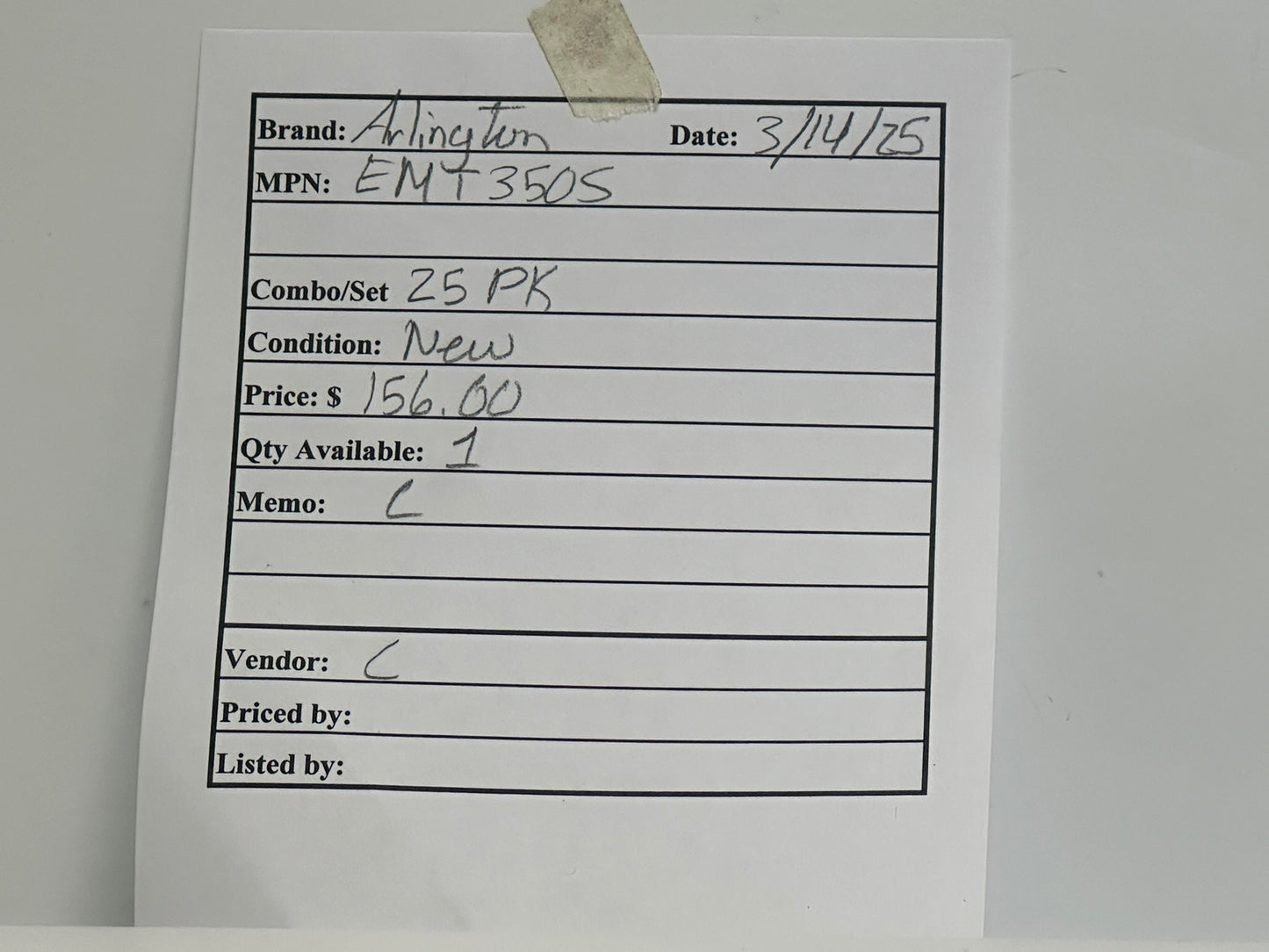 25 PK Arlington (BE2) Double Gang Box Extender Non Metallic From 1/4" To 1 1/2"