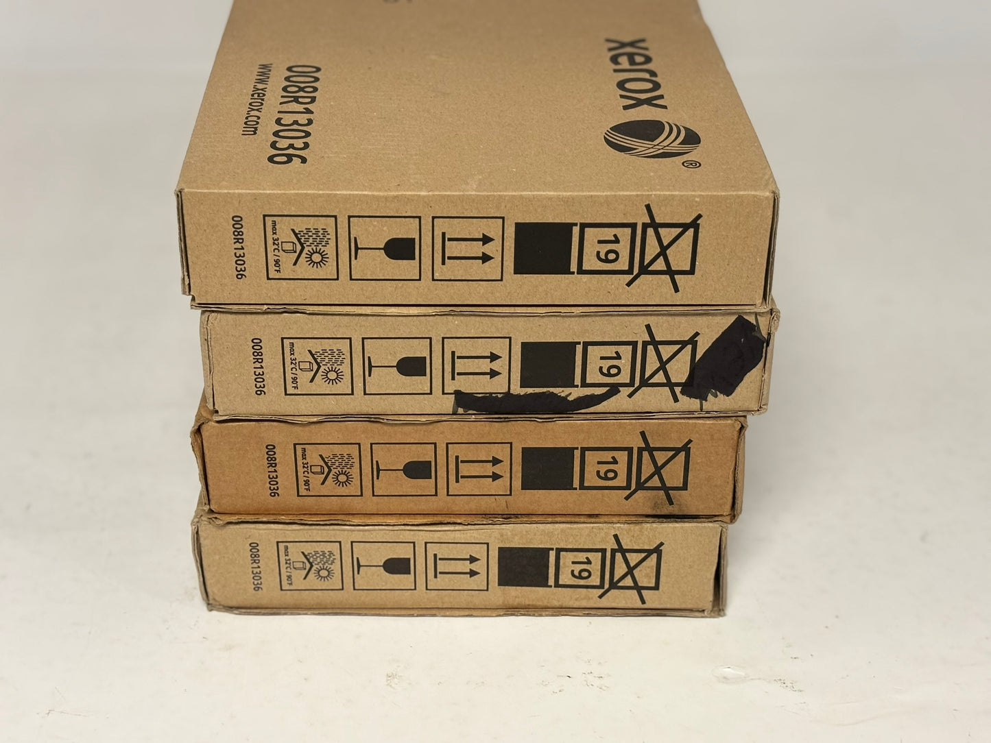 4 OEM Xerox 4127,4590,4595,D110,D125,D136,D95 Waste Toner Containers 008R13036