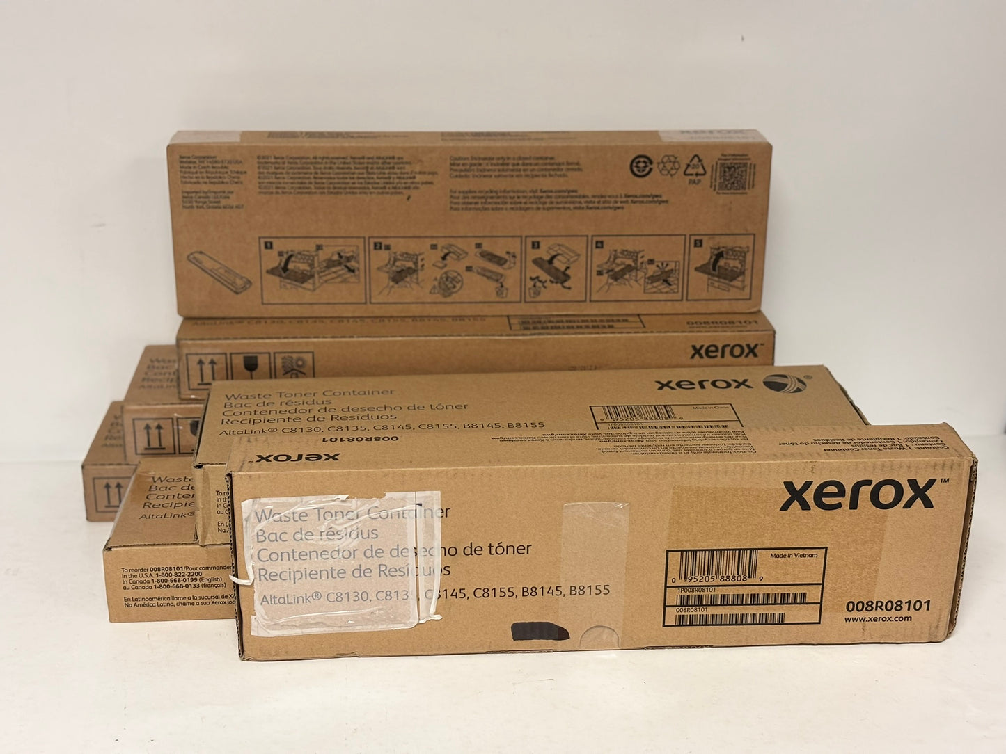 7 OEM Xerox AltaLink B8145,B8155,B8170,C8145 Waste Toner Container 008R08101
