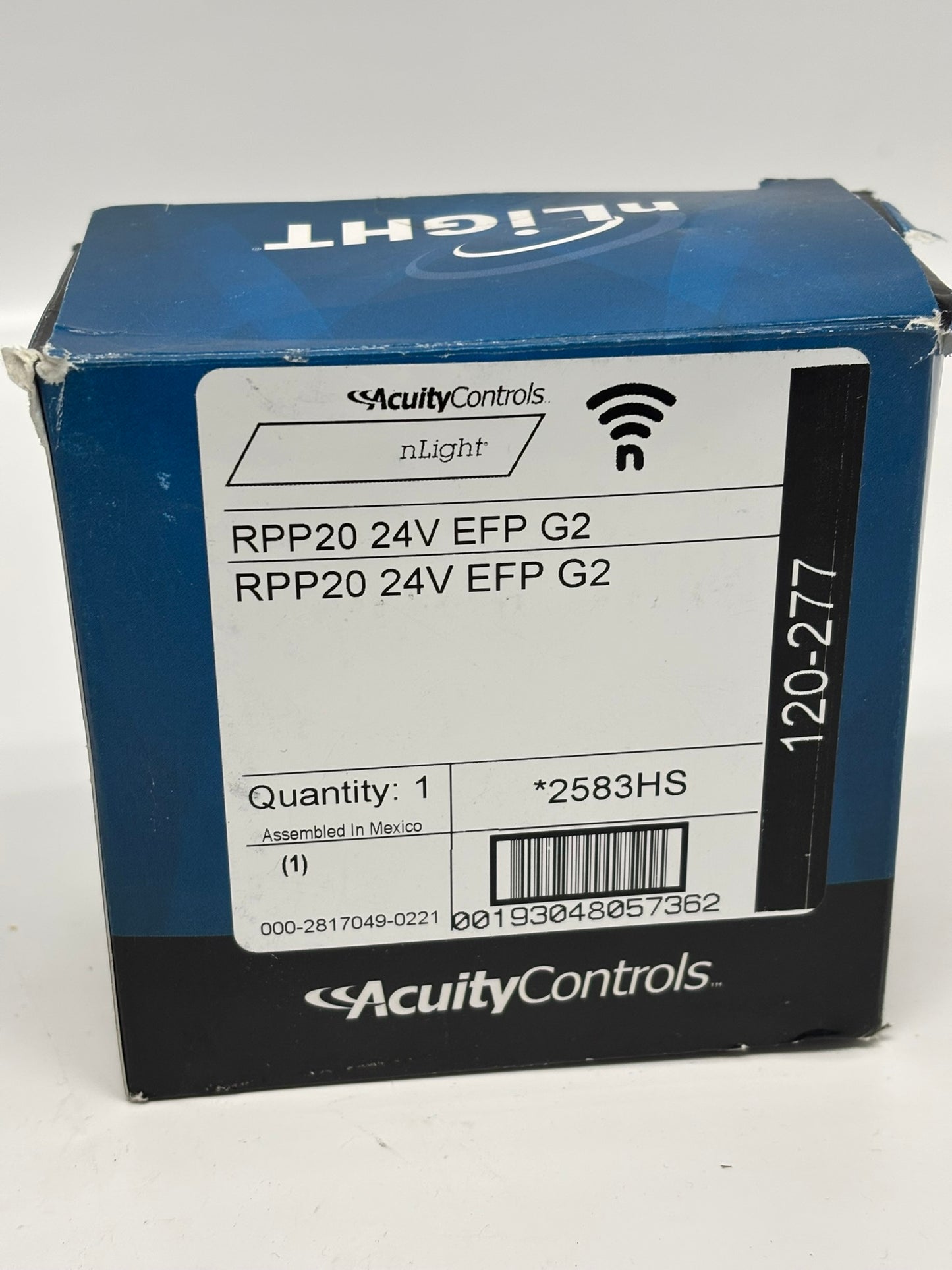 Acuity RPP20-24V-EFP-G2 Lithonia Lighting Power/Relay Pack 100-Milli-Amp 120 - 277-Volt AC