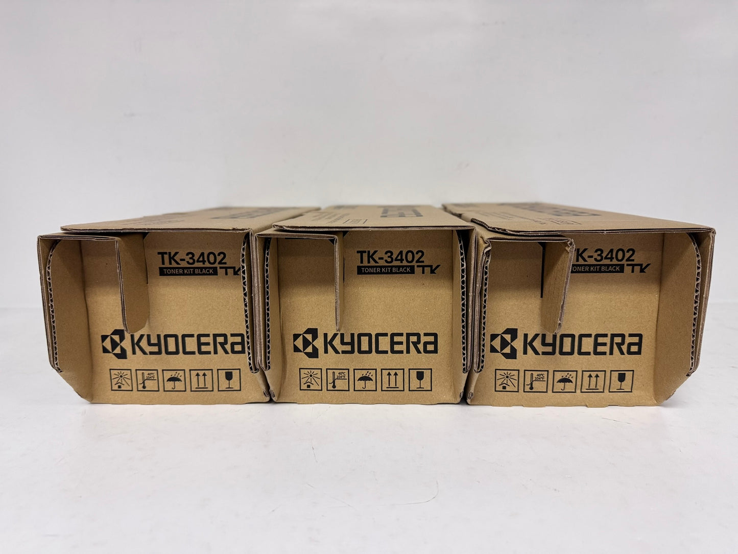 3 OEM Kyocera ECOSYS MA4500ifx,MA4500ix,PA4500x Black Toners TK-3402K,1T0C0Y0US0