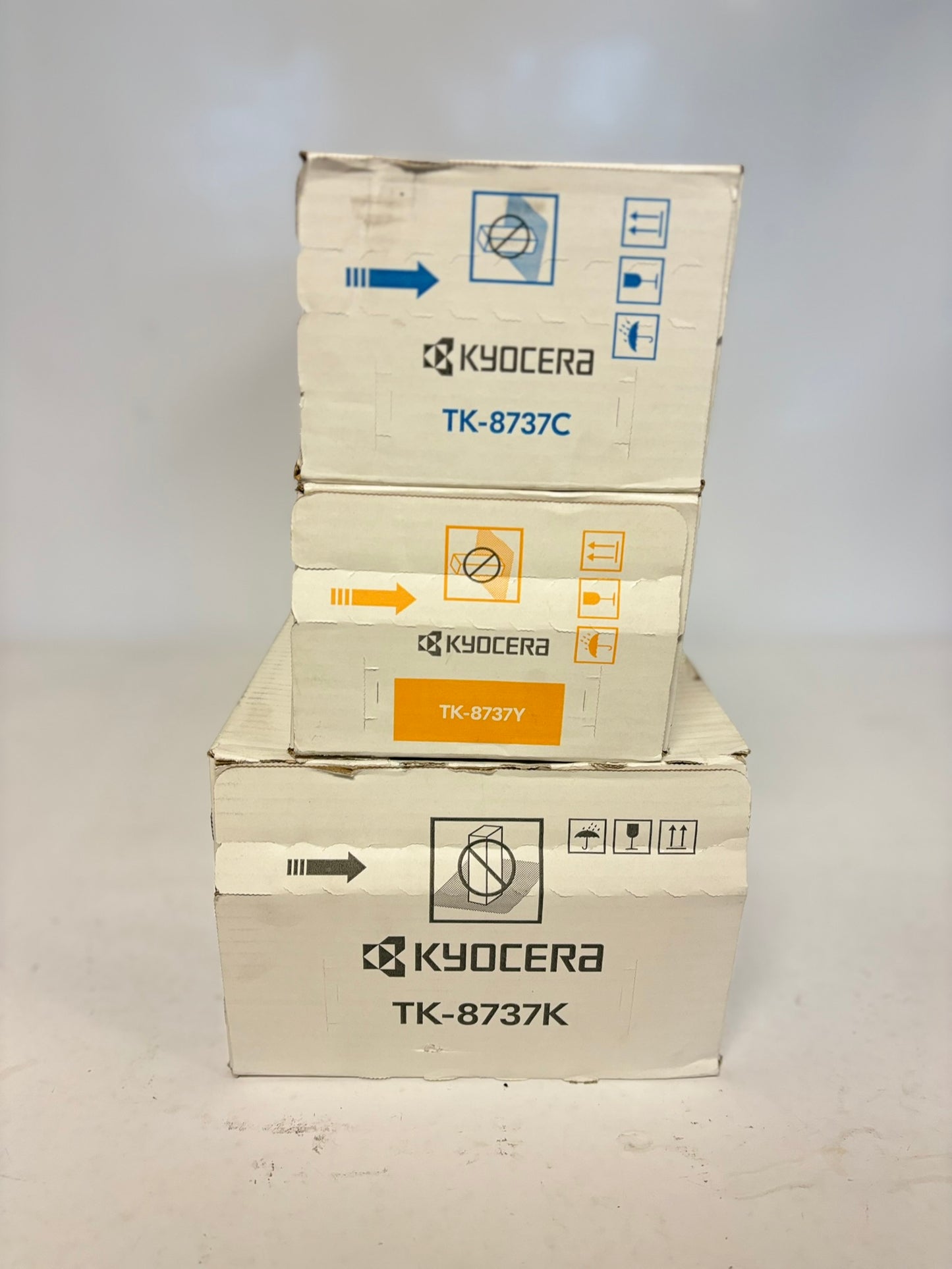 3 OEM Kyocera TASKalfa 7052ci,8052ci,8353ci TK-8737 CYK Toner 1T02XNCUS0,NA,N0