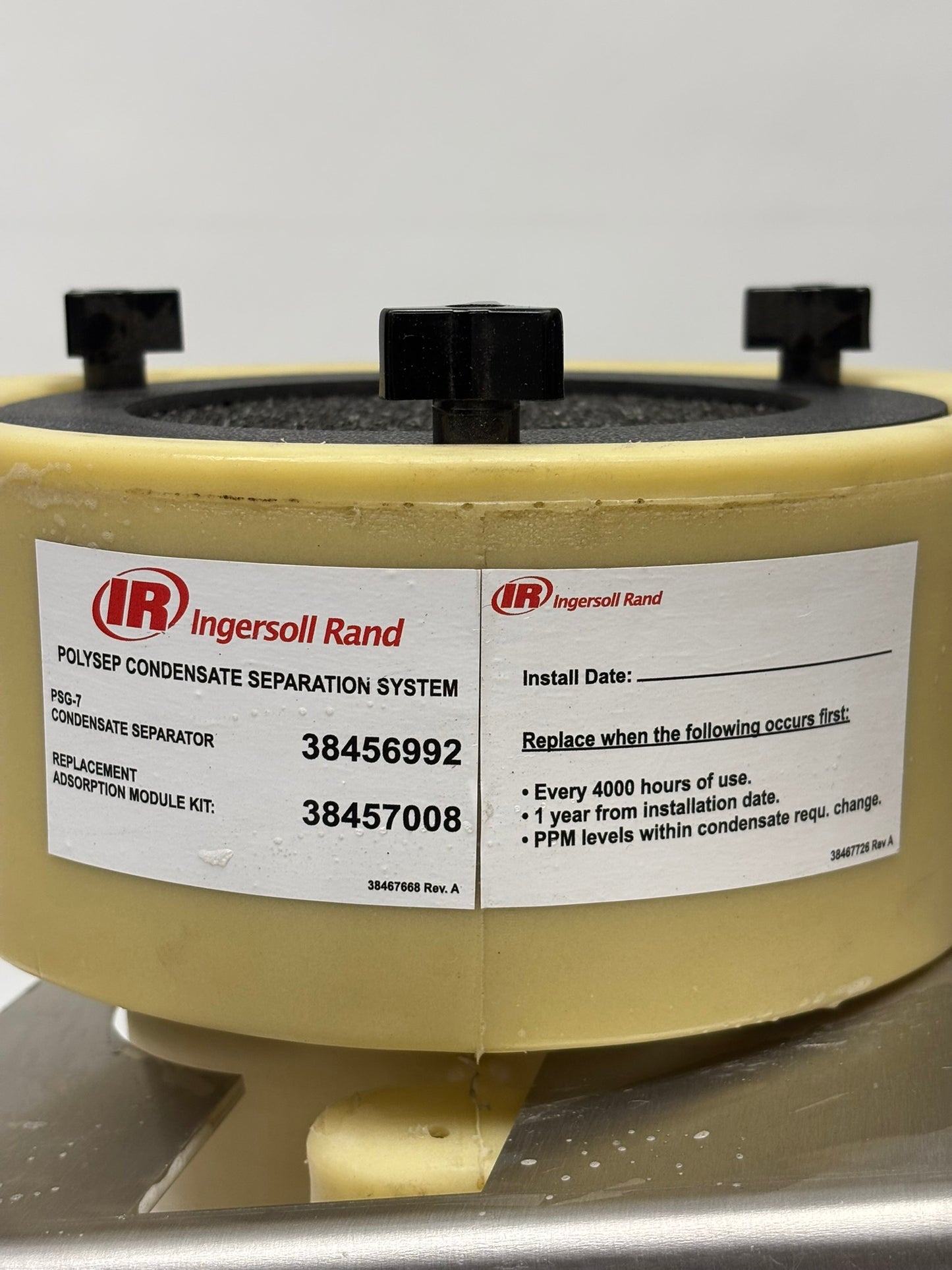 Ingersoll-Rand PSG-7 OEM Model 1/2" Polysep Oil Water Separator