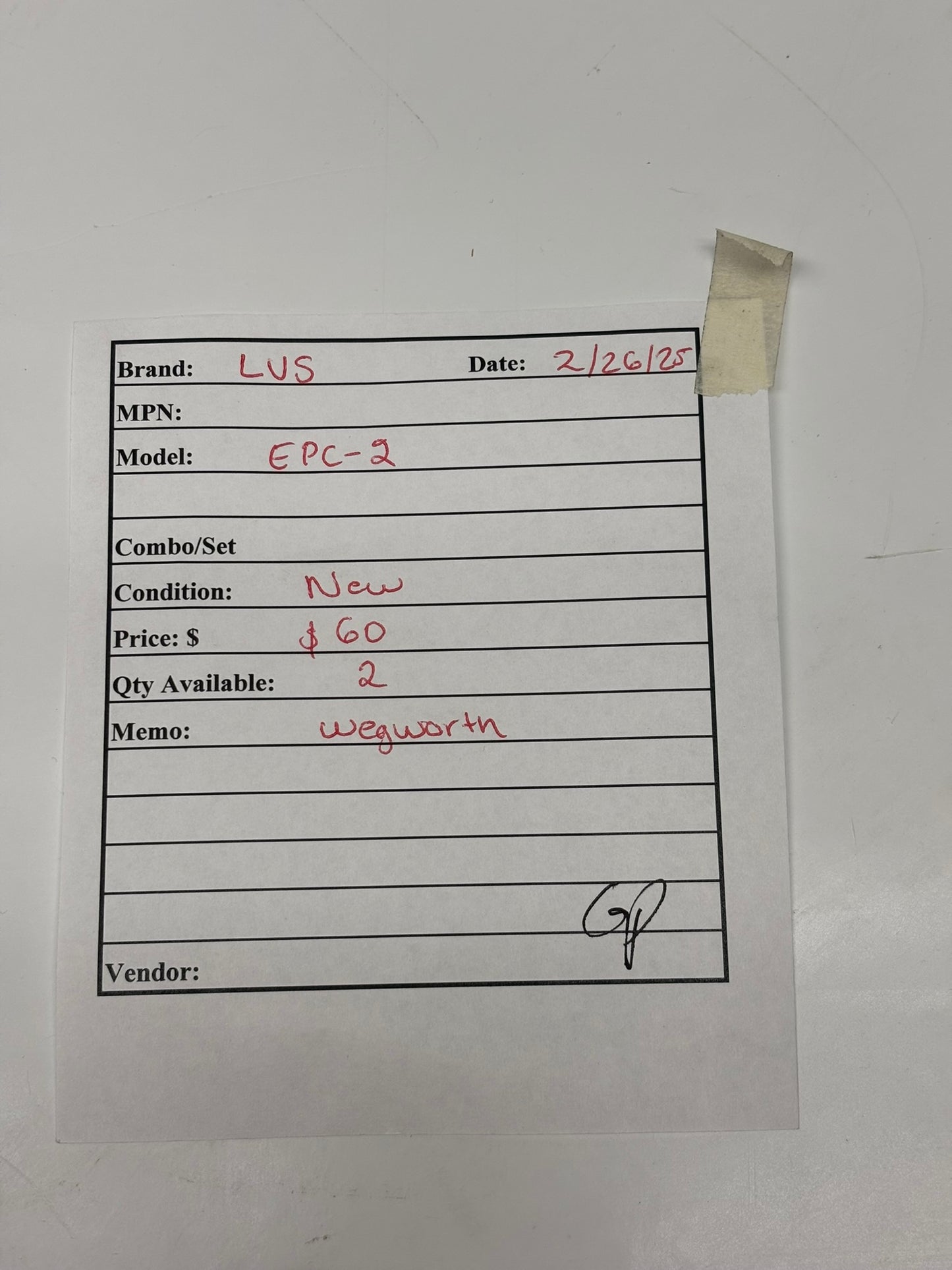 LVS Controls EPC-2 Emergency Power Control