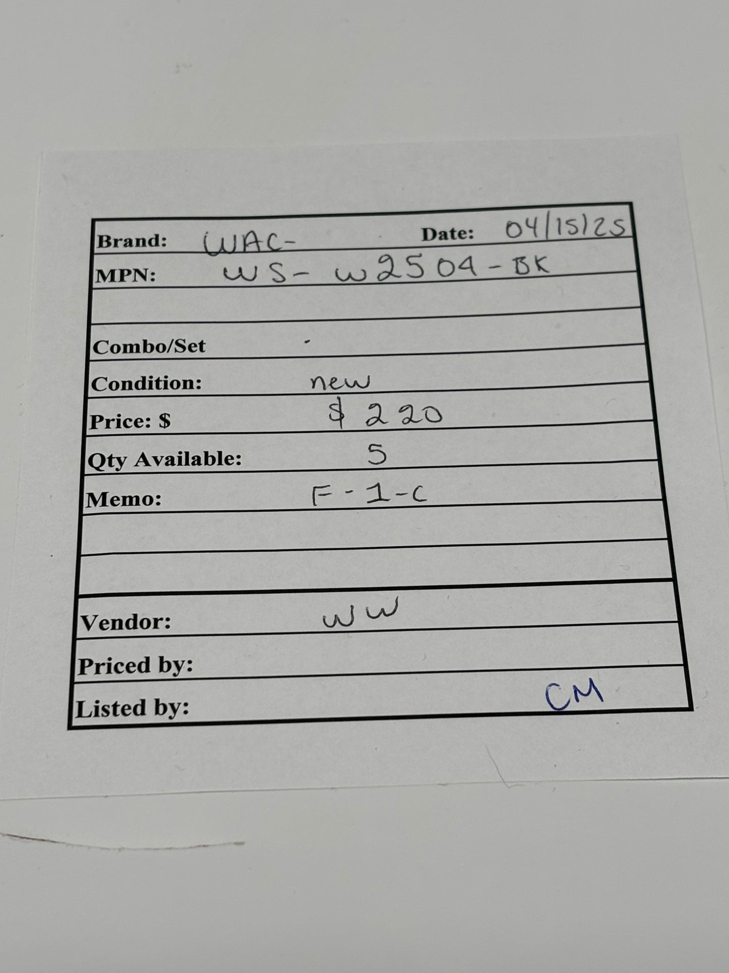 WAC LIGHTING WS-2504-BK 5" Wide LED Outdoor Wall Sconce RUBIX (120V-277V)