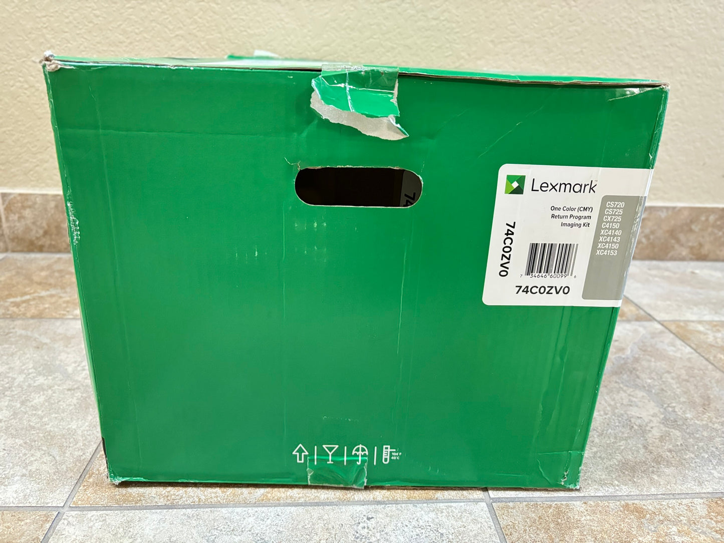 New OEM Lexmark CS720,XC4140, XC4143,XC4153 Return Program Imaging Kit 74C0ZV0