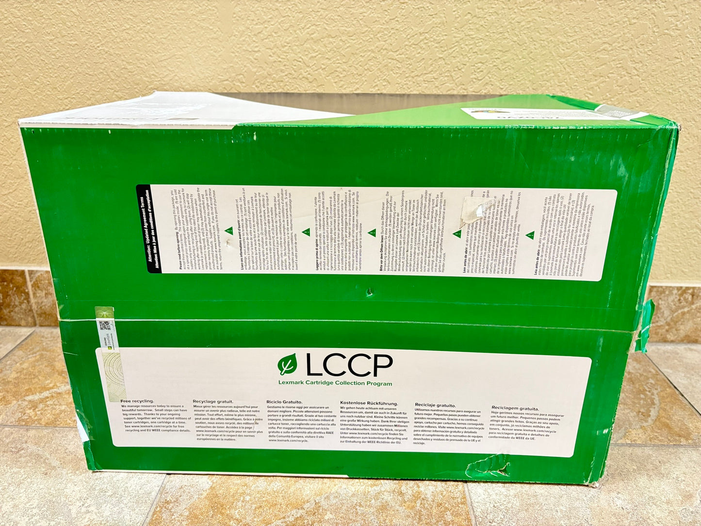 New OEM Lexmark CS720,XC4140, XC4143,XC4153 Return Program Imaging Kit 74C0ZV0