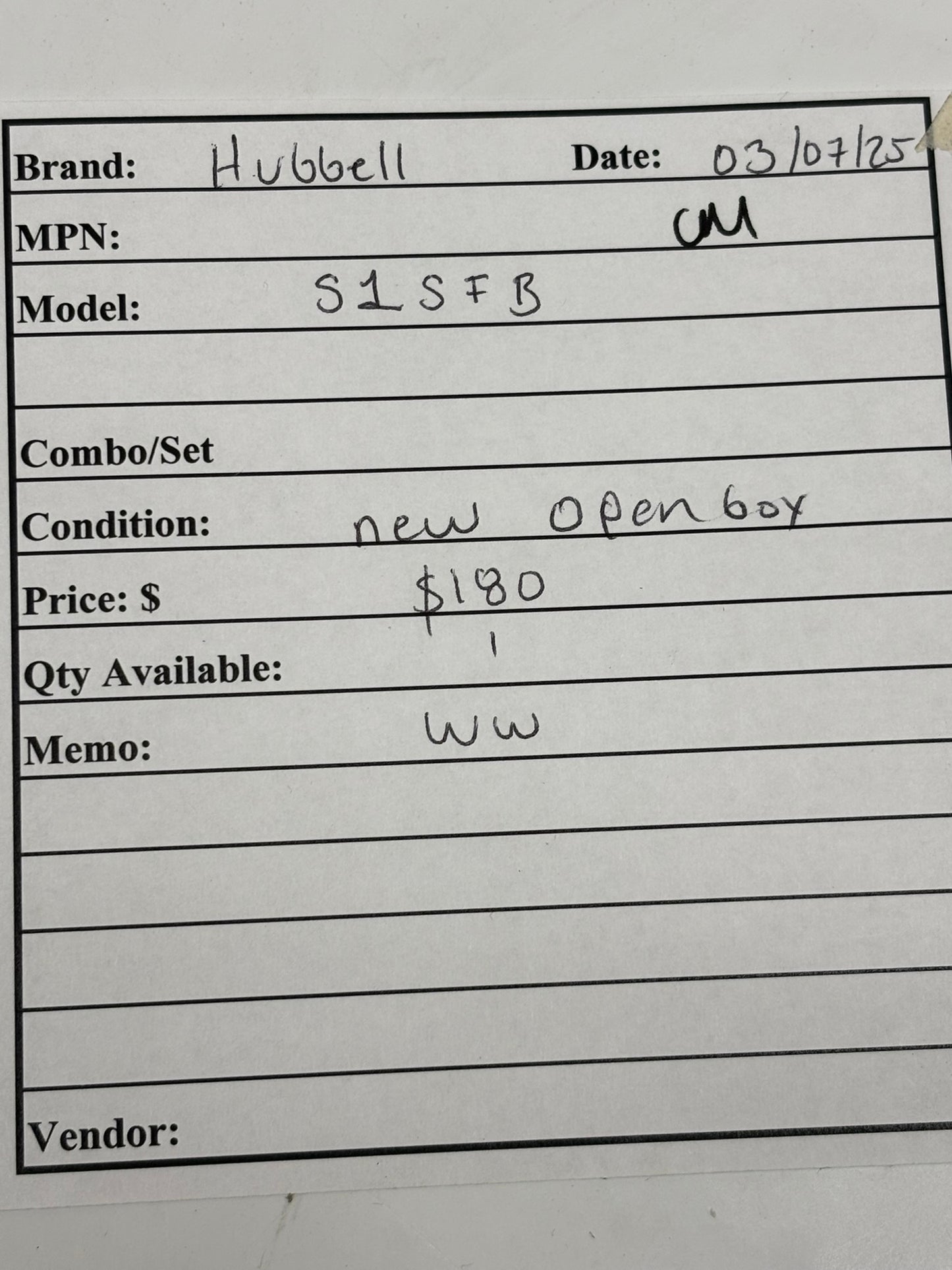 Hubbell S1SFB Round Stamped Steel System One Floor Box