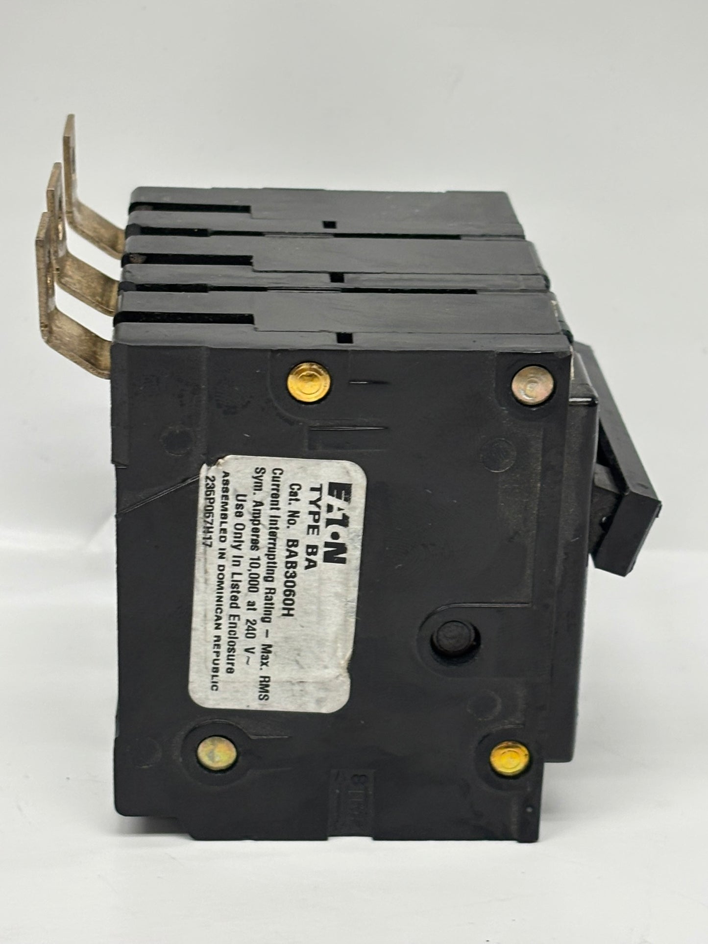 Eaton BAB3060H Bolt-on Circuit Breaker Type BA 240 V